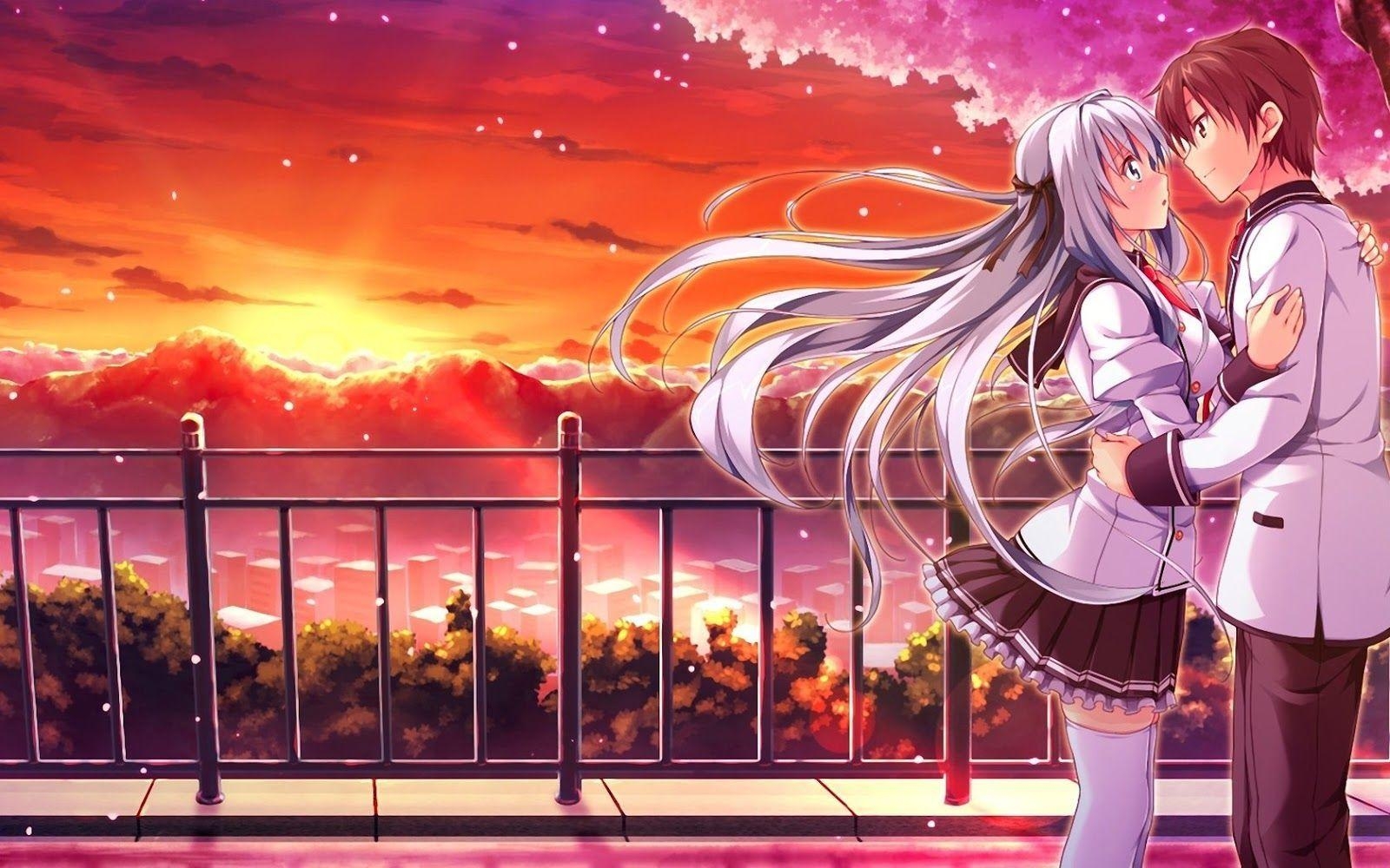 1600x1000 Romantic Anime Wallpaper Free Romantic Anime Background, Desktop