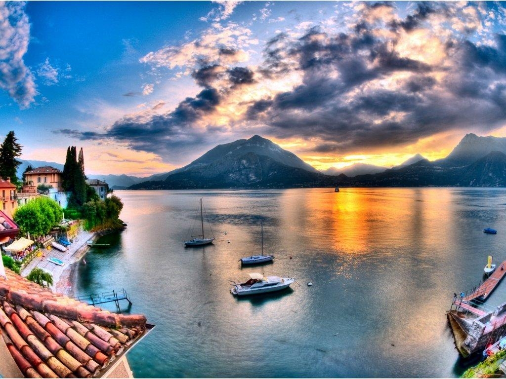 1030x770 Lake Como Digital Wallpaper, Desktop