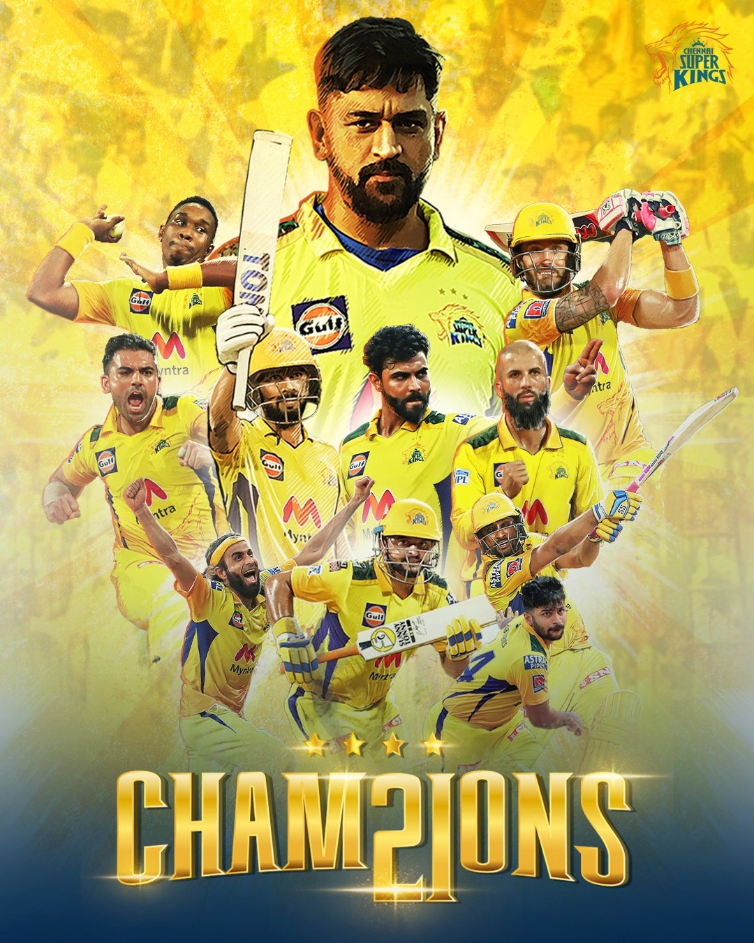 1080x1350 Chennai Super Kings, Phone