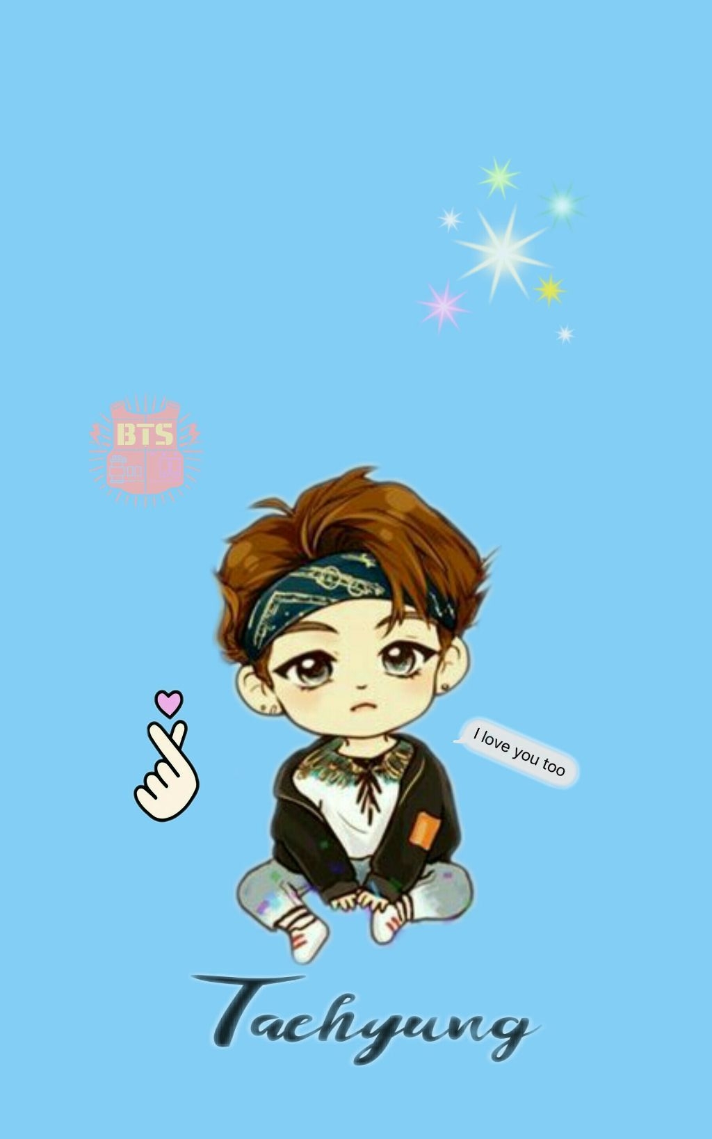 1030x1640 Taehyung Chibi Wallpaper, Phone