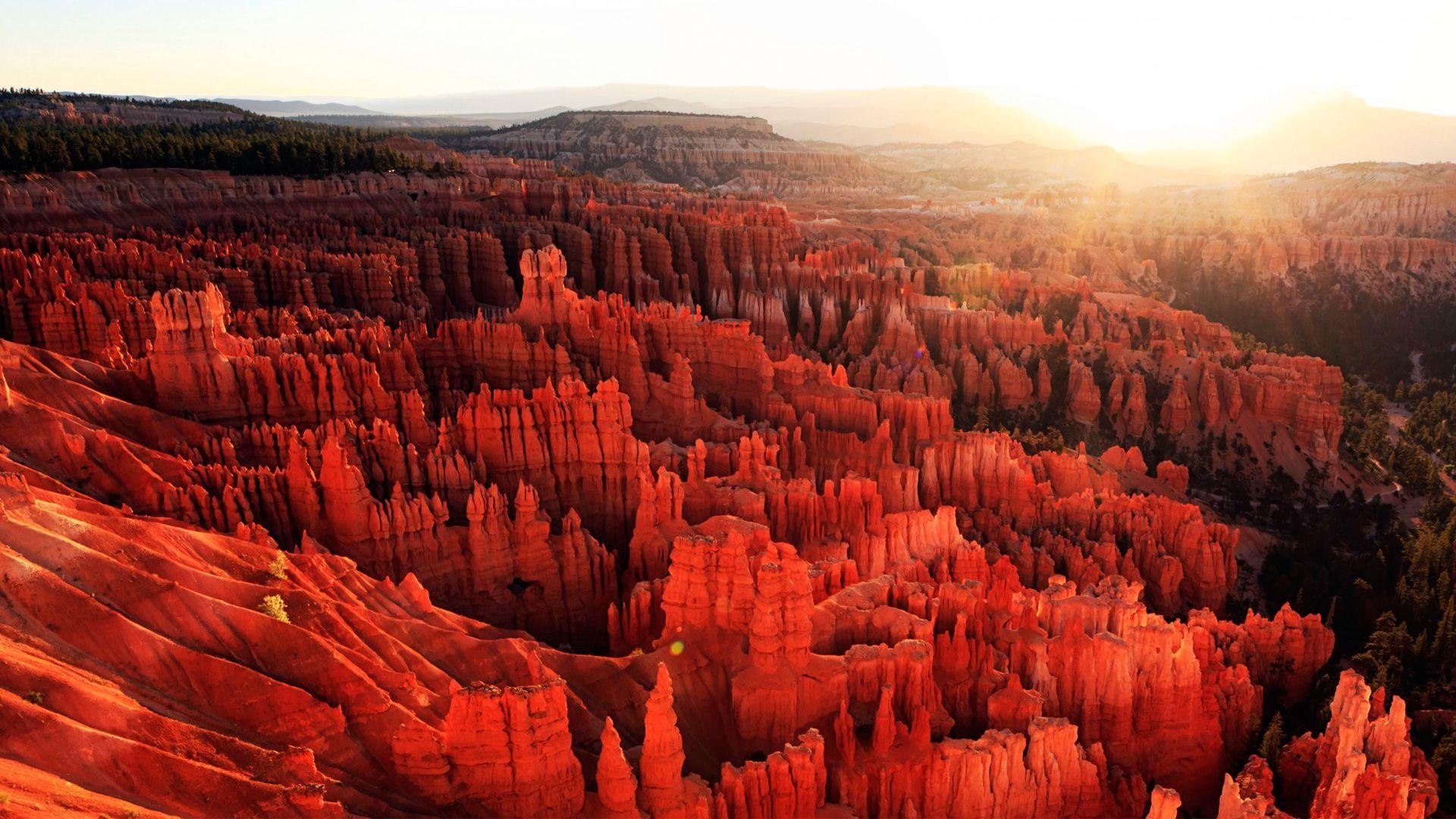 1920x1080 Bryce Canyon Rocks National Park Utah Panorama Wallpaper. HD, Desktop