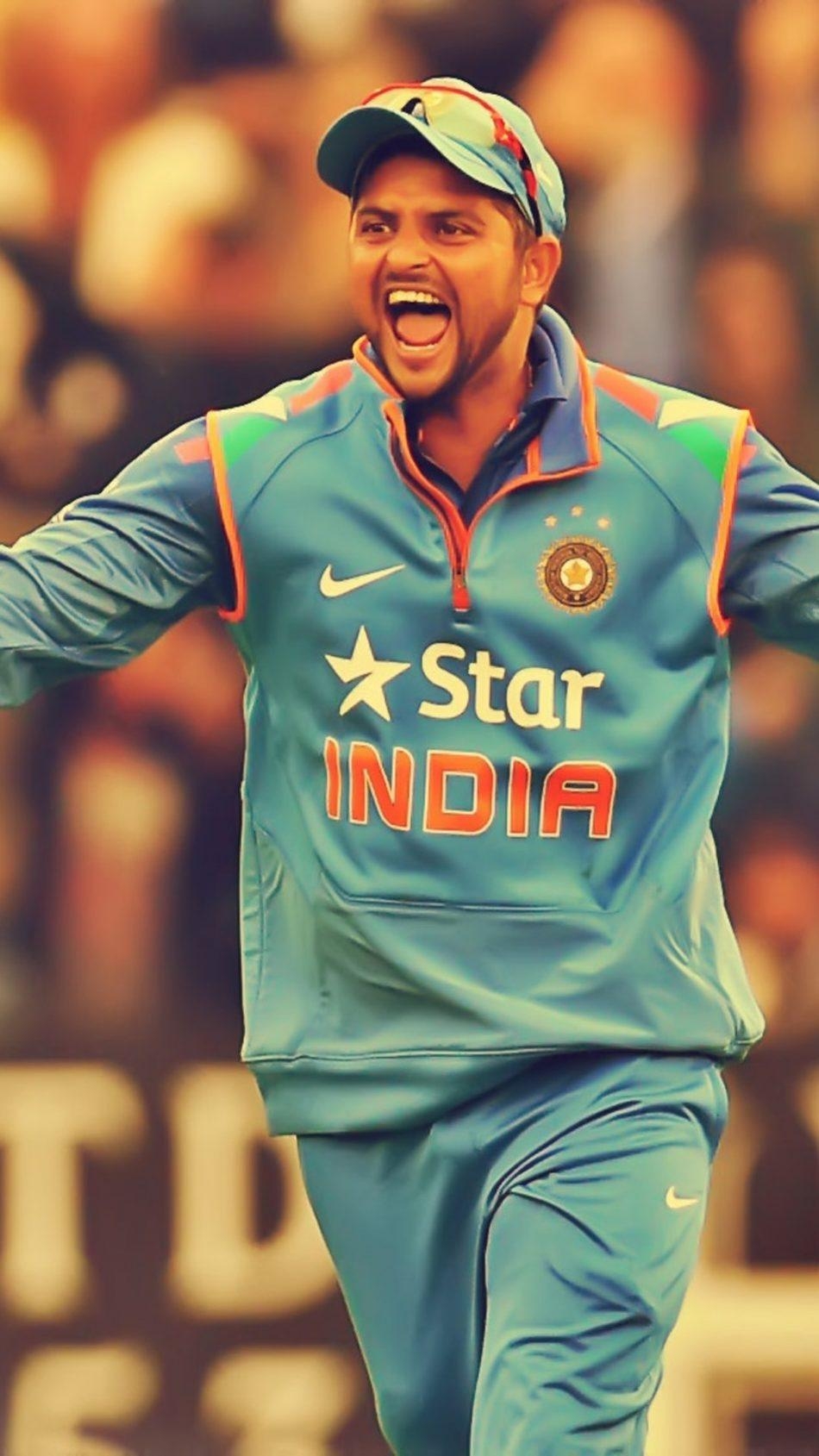 950x1690 Suresh Kumar Raina Indian Cricket Player 4K Ultra HD Mobile Wallpaper, Phone