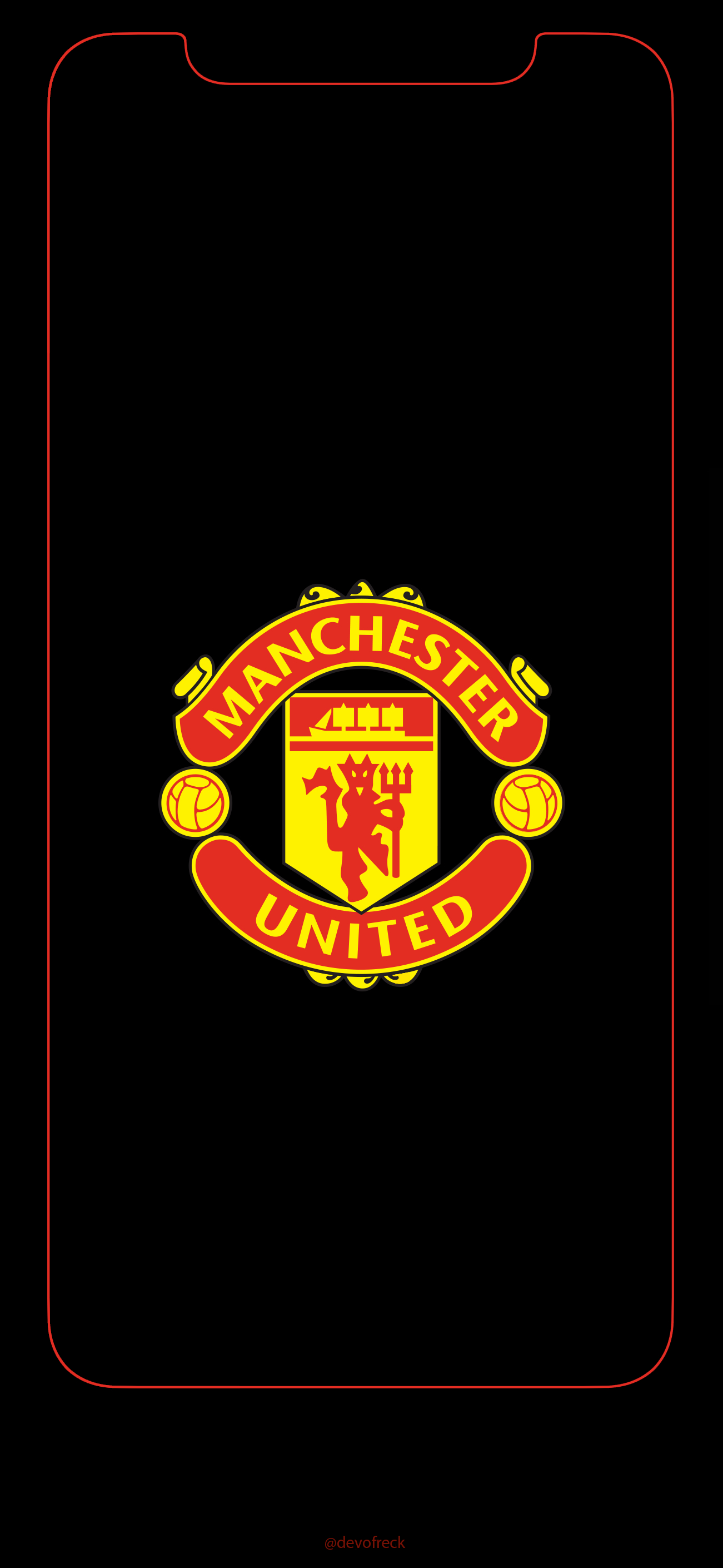 1310x2820 Manchester United iPhone 11 Wallpaper, Phone