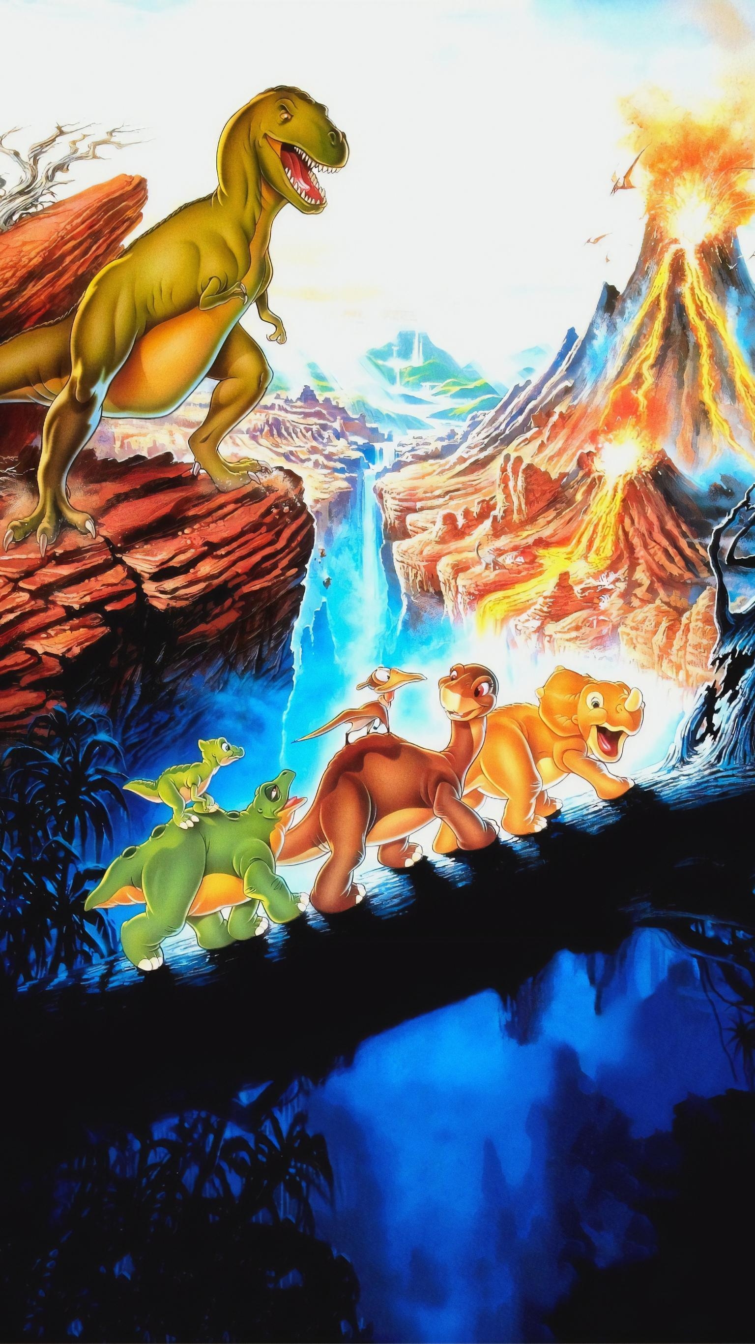 1540x2740 The Land Before Time (1988) Phone Wallpaper, Phone