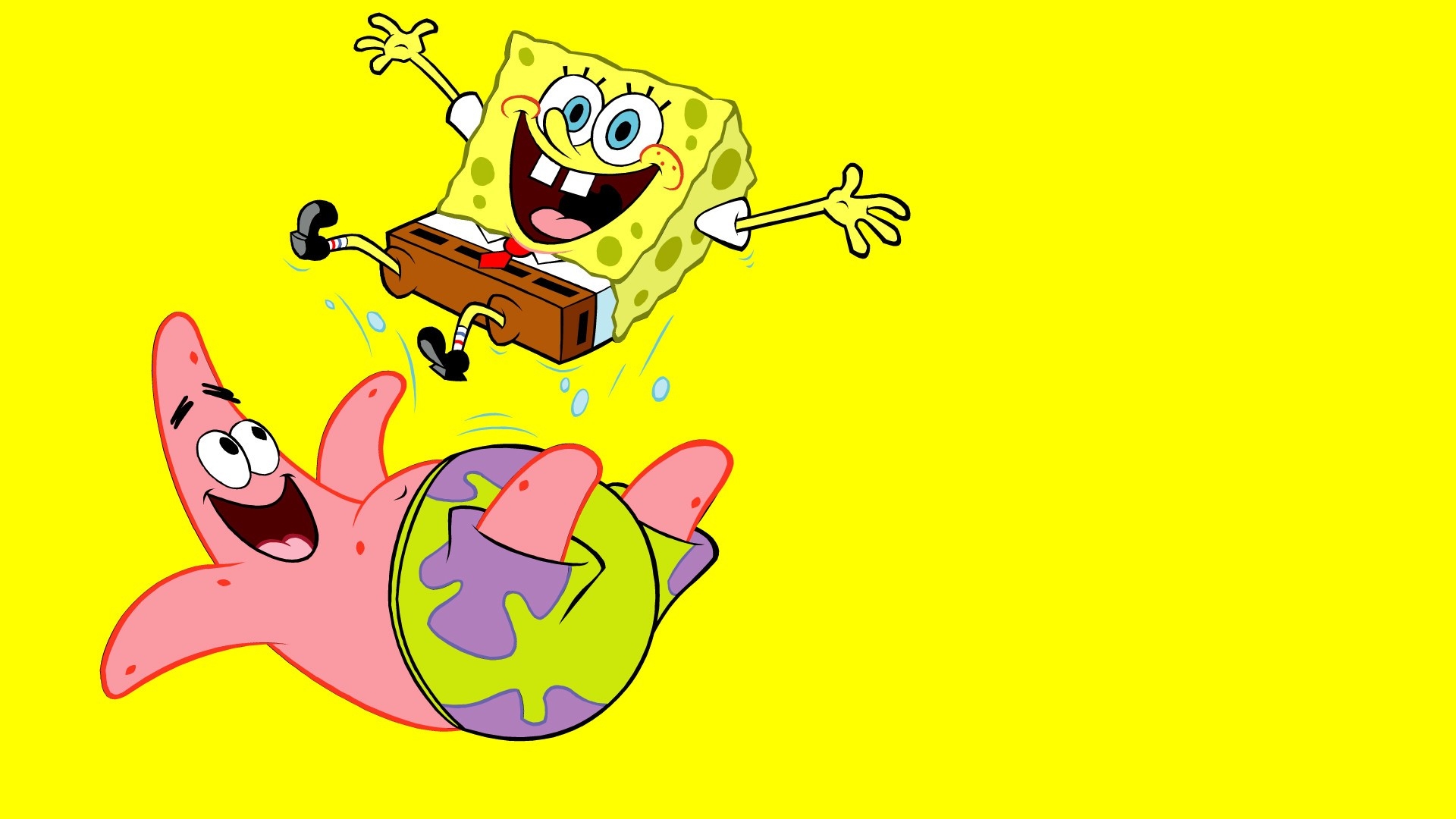 1920x1080 Spongebob Squarepants And Patrick Star HD Wallpaper, Desktop