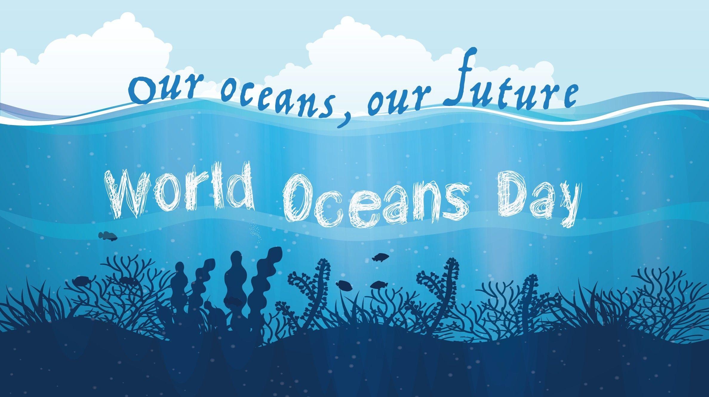 2380x1340 World Oceans Day Wallpaper Free Download, Desktop