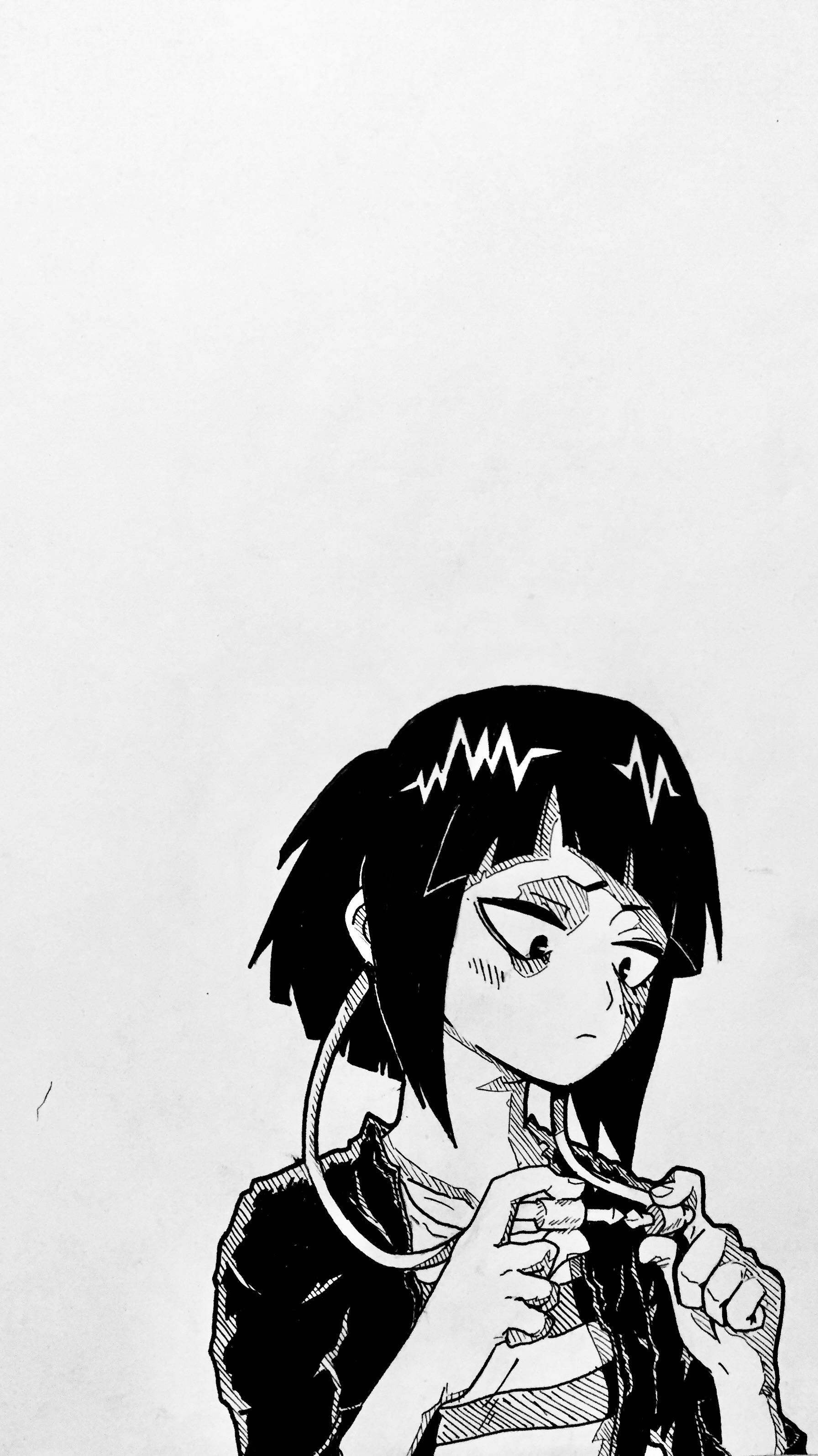 1800x3190 Drew best girl from the manga and decided to make an iPhone wallpaper out of it. Not exactly the best drawing but I still thought I'd share it, Phone