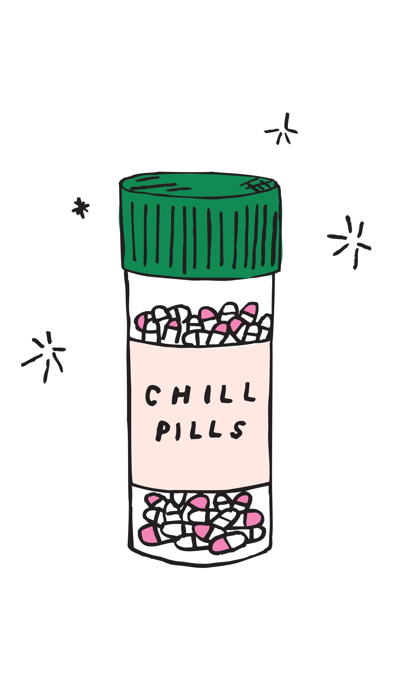 1280x2280 Chill Pills Free and Fun iPhone Wallpaper to Liven Up Your Life, Phone