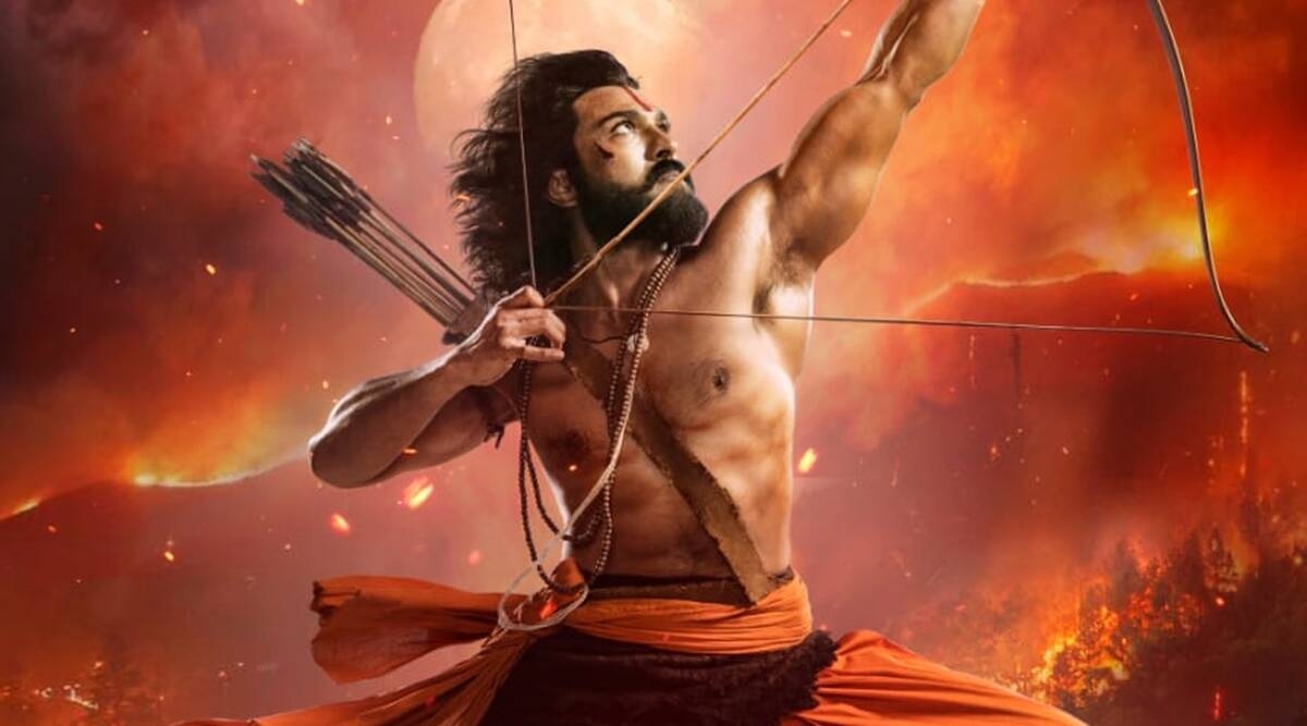 1200x670 Ram Charan's first look from RRR as 'the fiercest' Alluri Sitarama Raju is his birthday gift to fans. Entertainment News, The Indian Express, Desktop