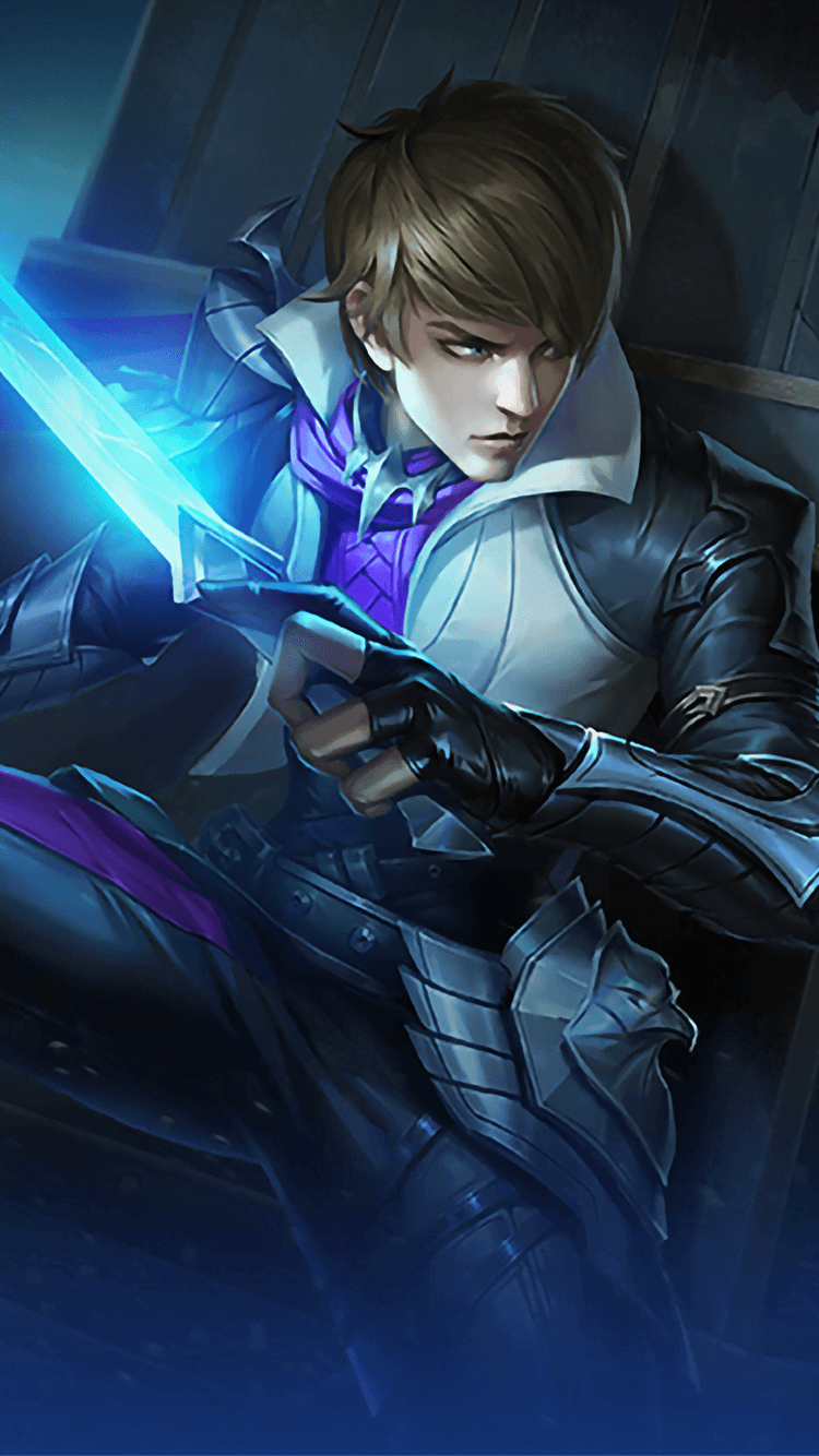 750x1340 ML Wallpaper Holy Blade Heroes Assassin Mage of Skins V2, Phone