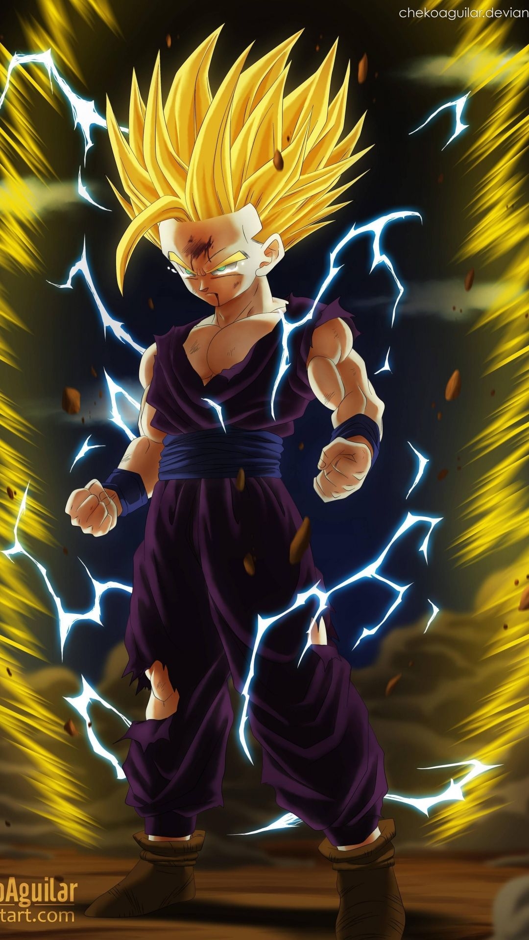 1080x1920 Gohan iPhone Wallpaper, Phone