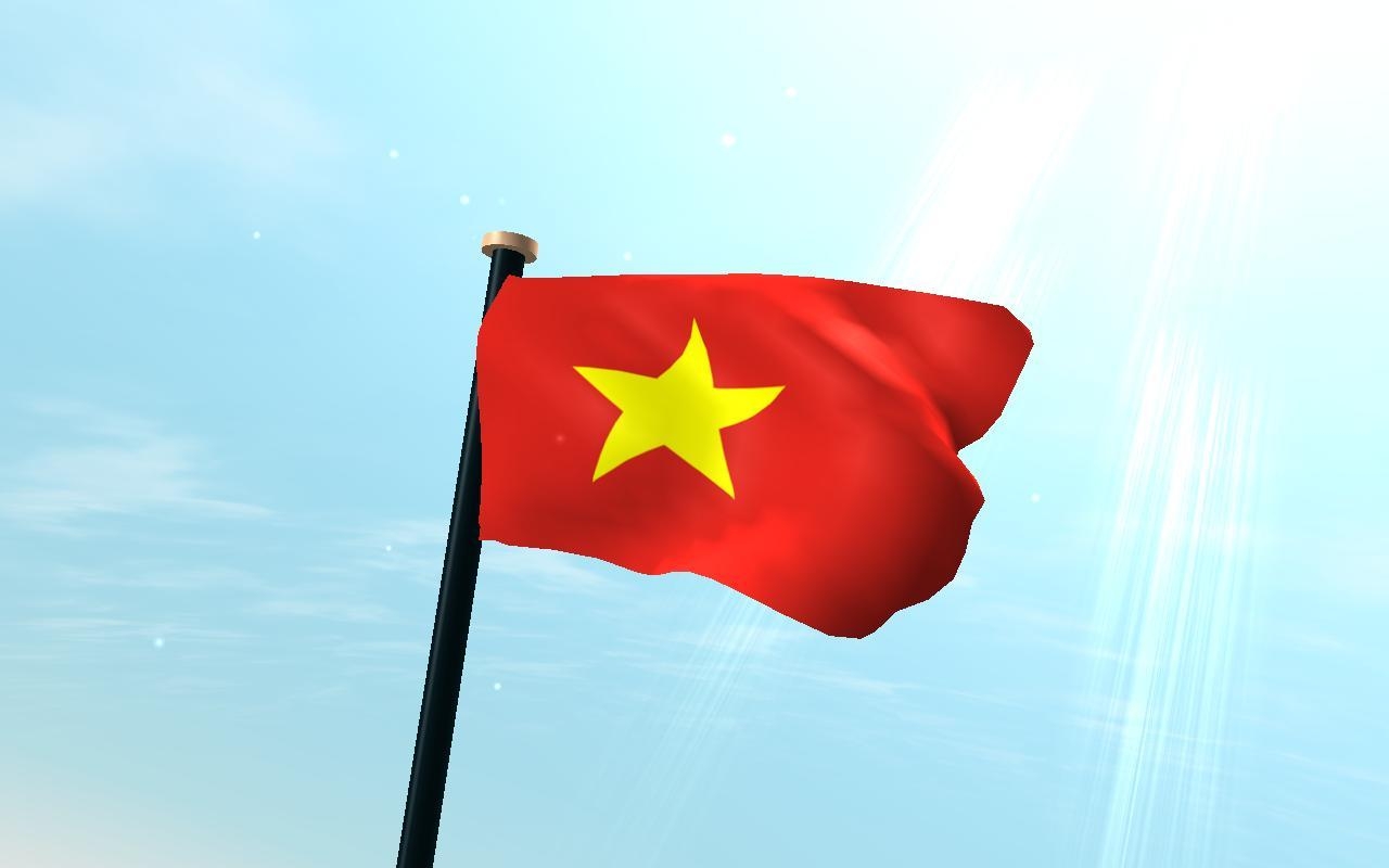 1280x800 Vietnam Flag 3D Free Wallpaper for Android, Desktop