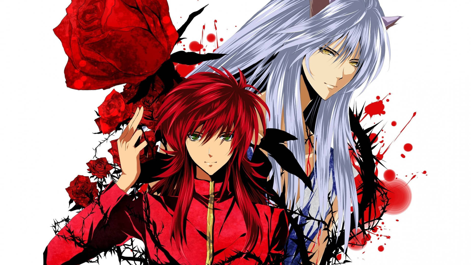 1920x1080 Download Ghost Fighter Ren Suzugamori Youko Kurama Wallpaper, Desktop