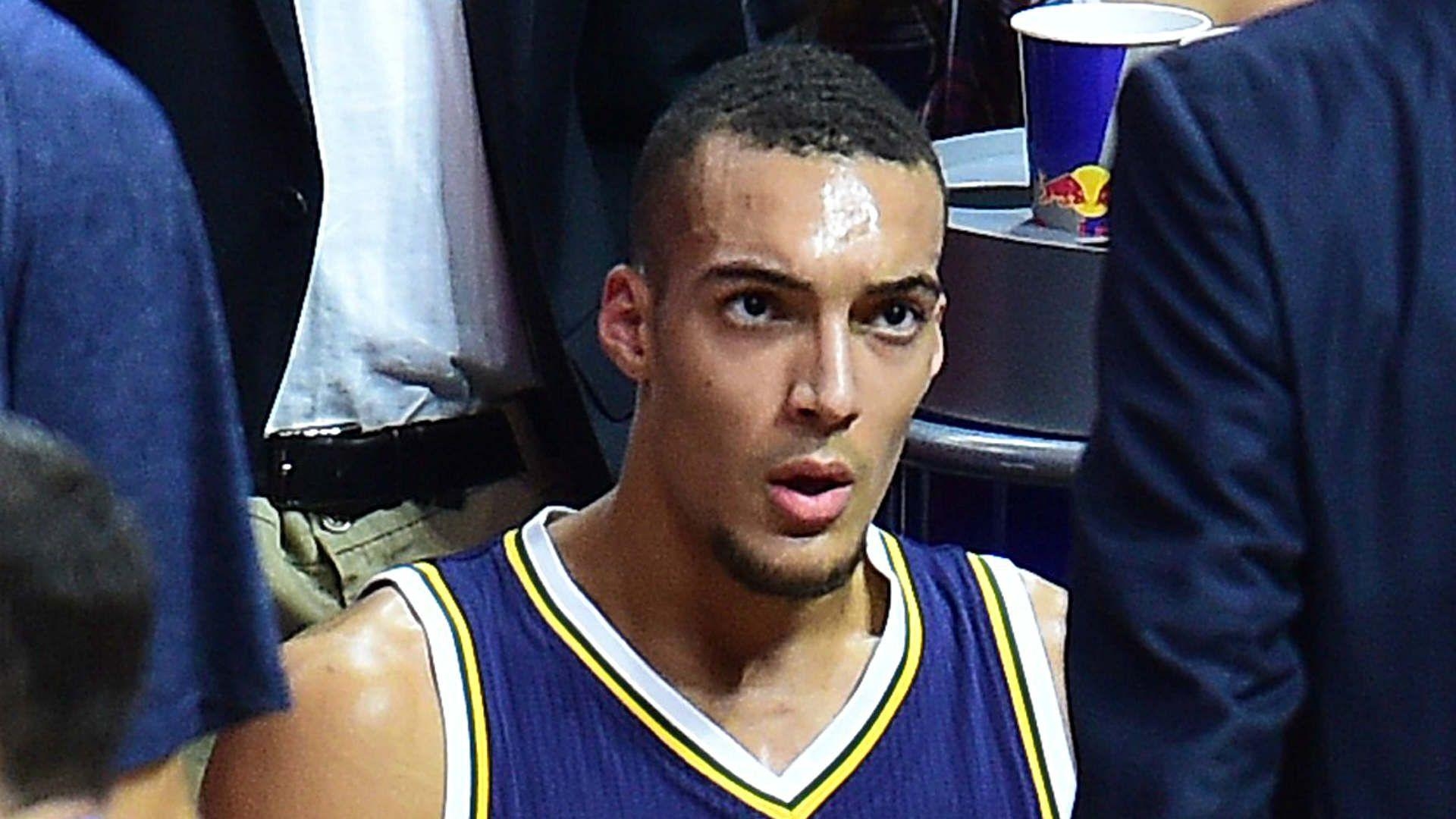 1920x1080 NBA playoffs: Rudy Gobert out after 13 seconds with knee injury, Desktop