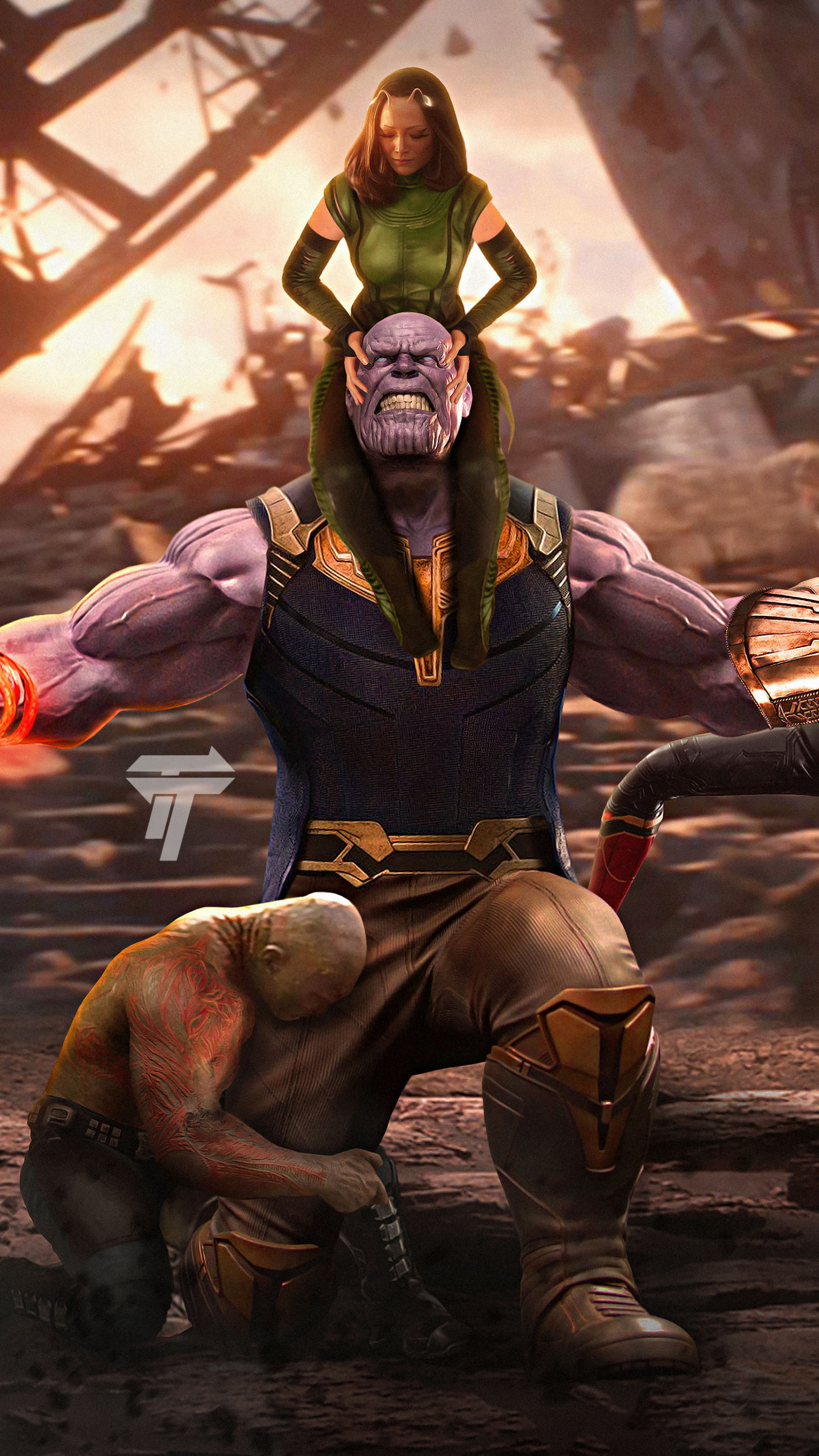 1440x2560 Thanos Wallpaper For Mobile, Phone