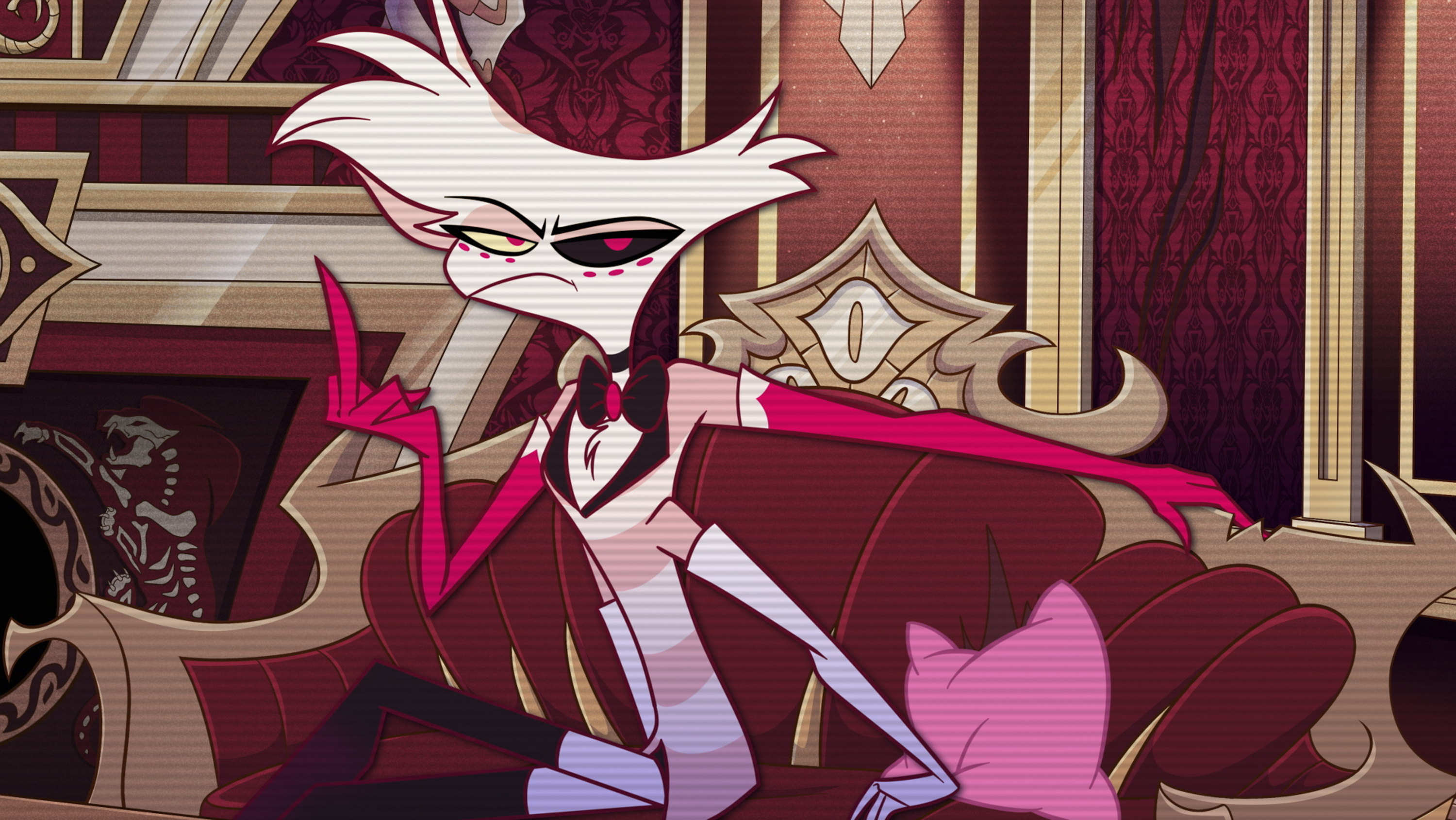 3000x1690 Angel Dust (Hazbin Hotel) Wallpaper, Desktop