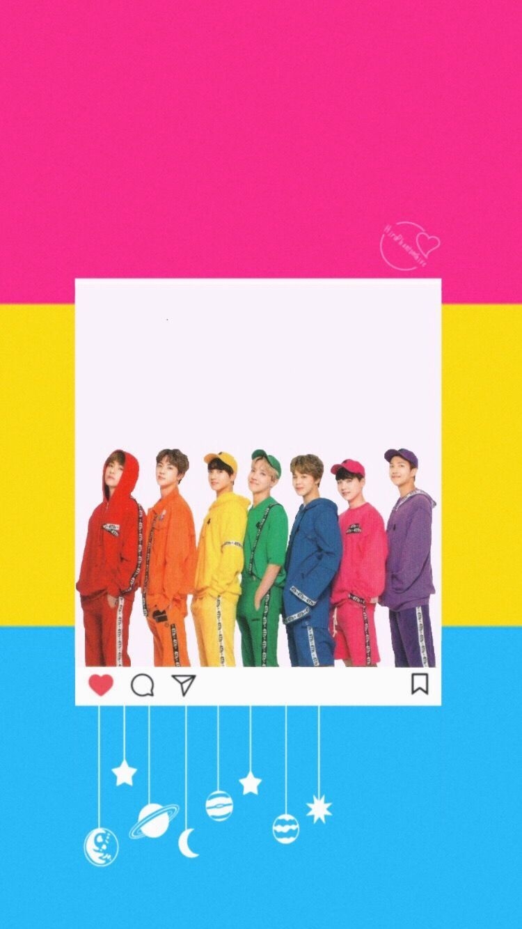 750x1340 Bts Pansexual Pride Wallpaper, Phone