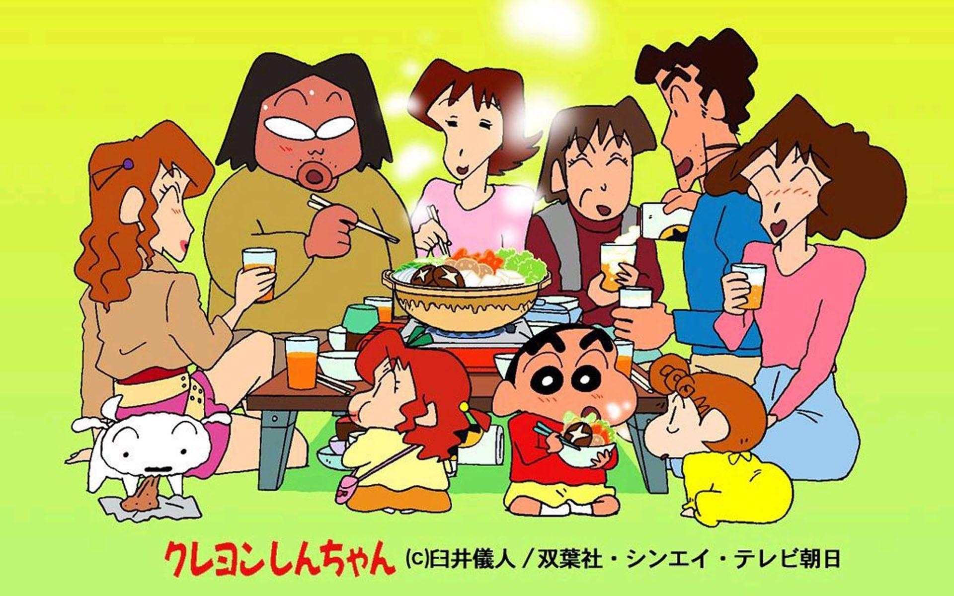 1920x1200 Group of Crayon Shin Chan 1920X1200, Desktop