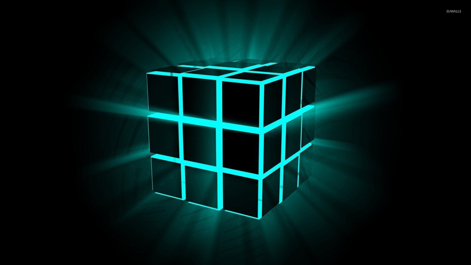 1920x1080 3D Wallpaper Rubix Cube, Desktop