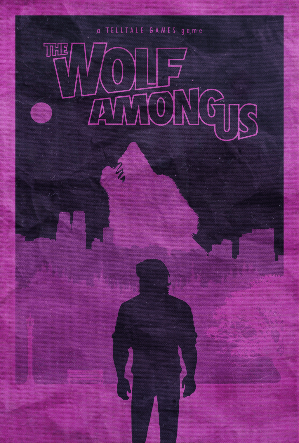 1030x1520 The Wolf Among Us by Edwin Julian Moran II. Video Games, Phone