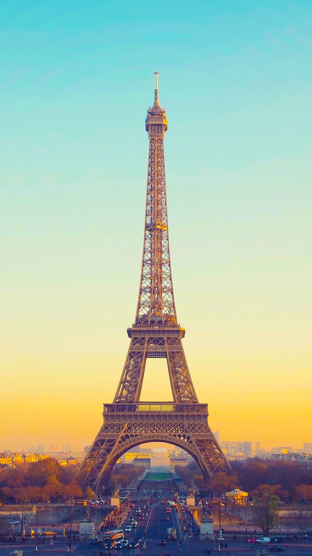 1080x1920 Eiffel Tower Paris Wallpaper, Phone