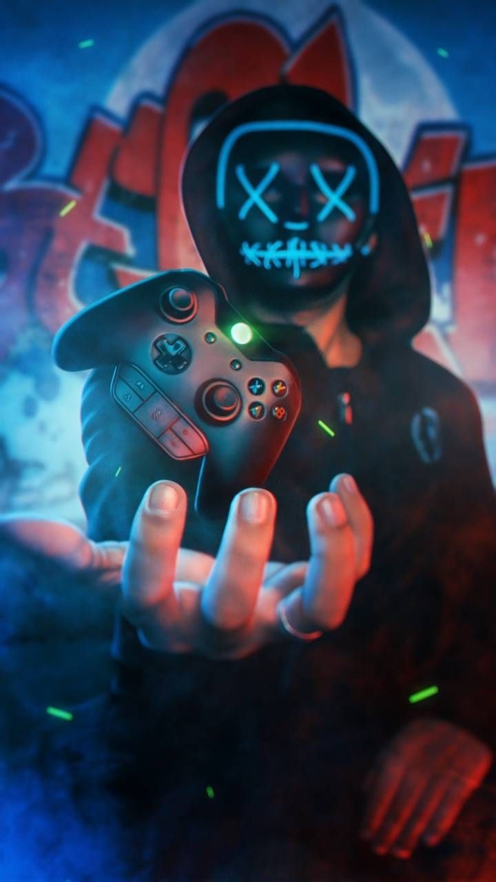 720x1280 Download Neon Boy Xbox wallpaper, Phone