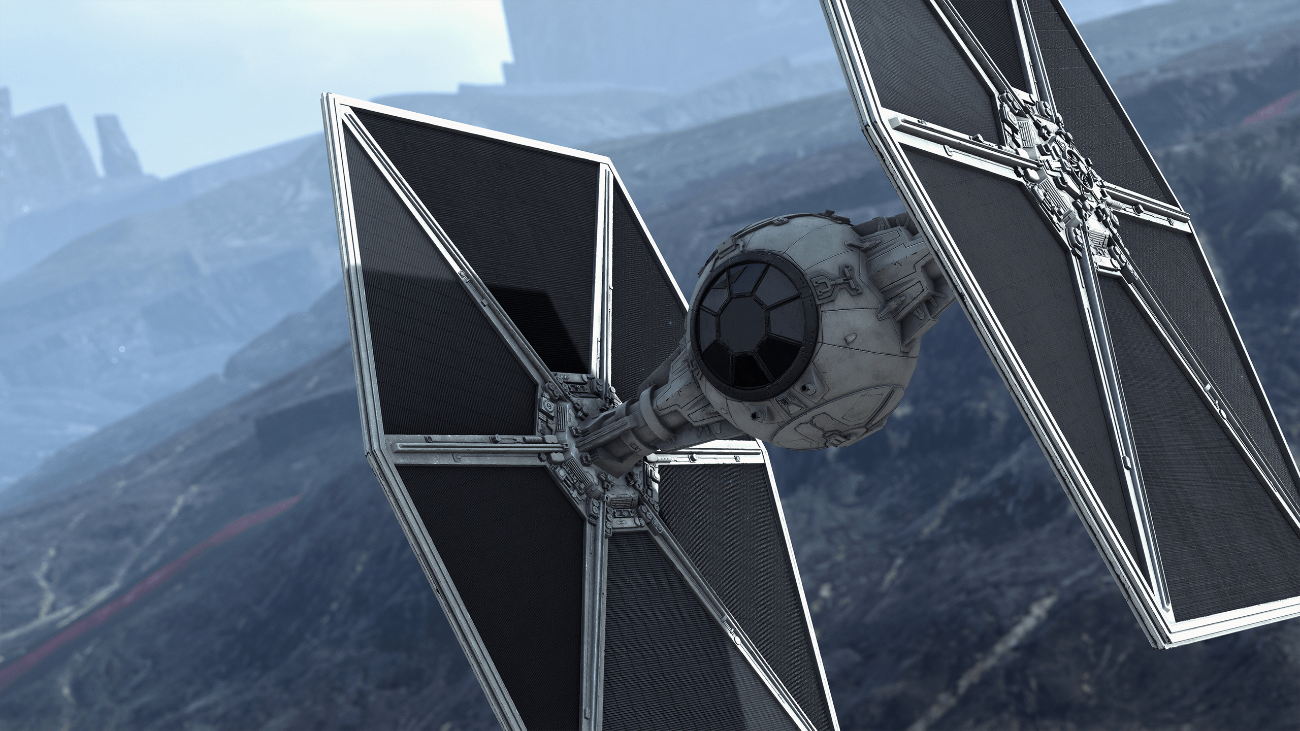 2560x1440 Tie Fighter Wallpaper, Desktop