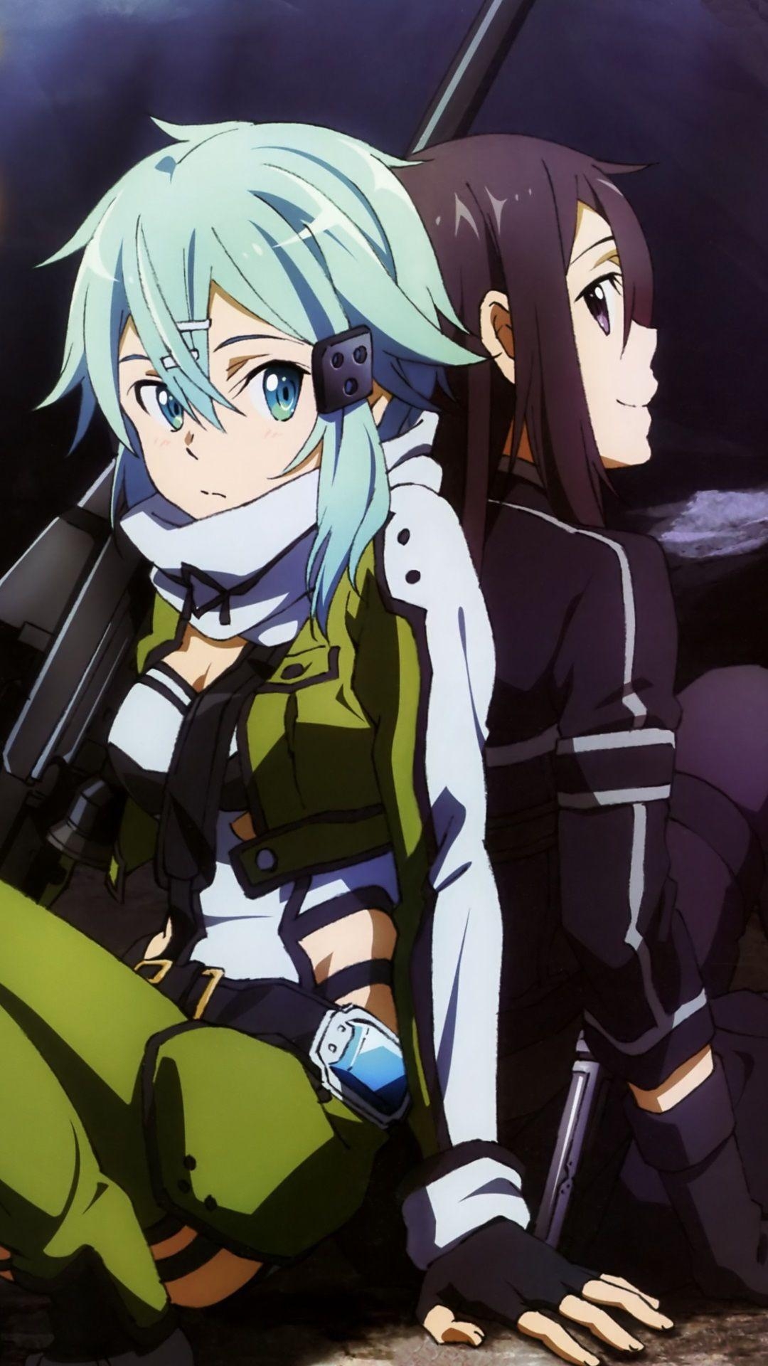 1080x1920 Sword Art Online Fatal Bullet iPhone Wallpaper, Phone