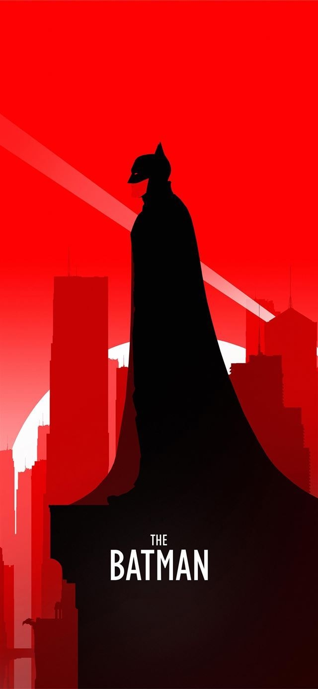 640x1390 the batman robert pattinson minimal.ilikewallpaper.net, Phone