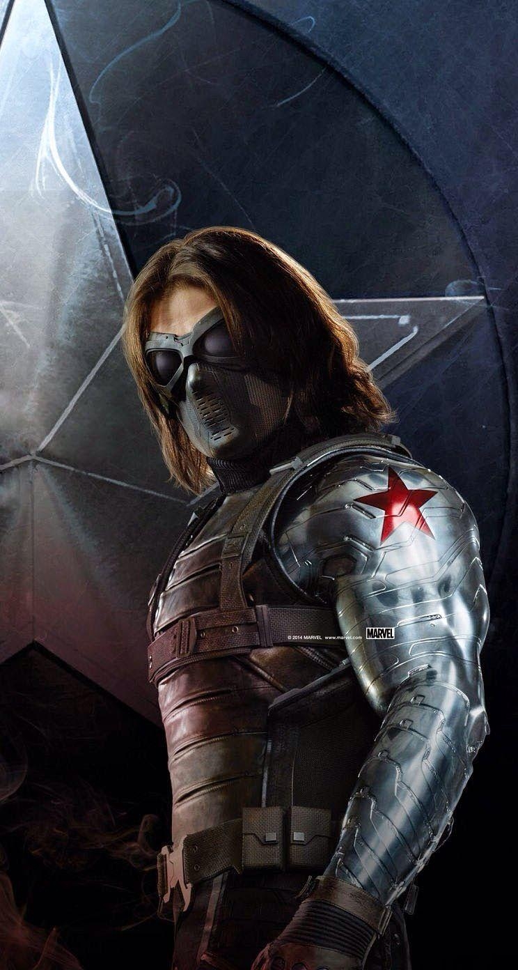 750x1400 Download Bucky Barnes Soldier 744 x 1392 Parallax, Phone