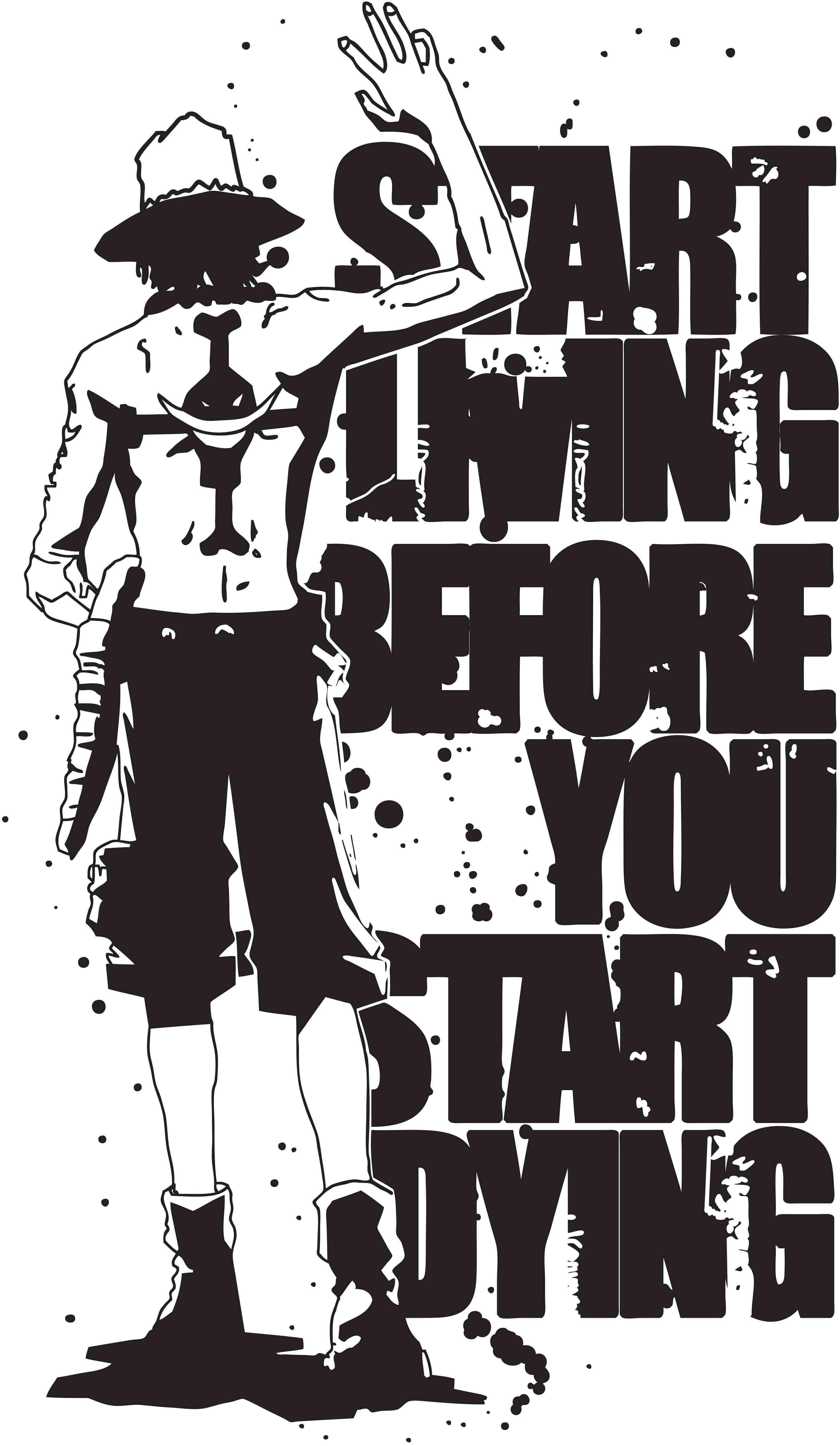 2940x5050 iPhone One Piece Quotes Wallpaper, Phone