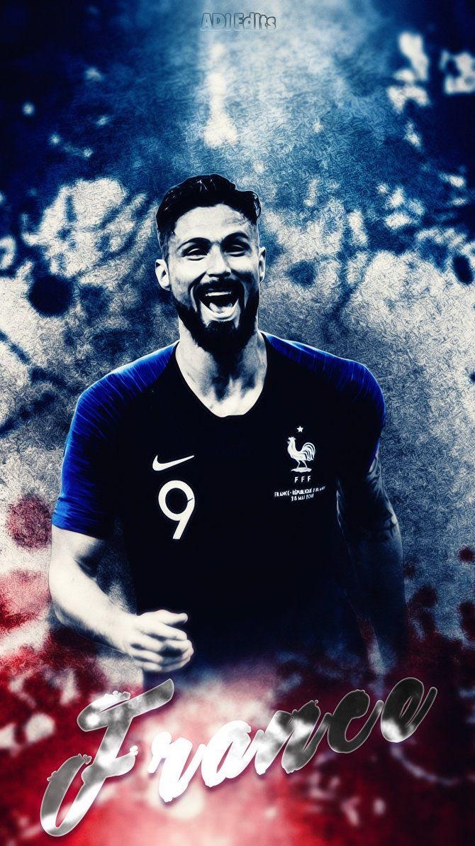 670x1200 Olivier Giroud France WC 2018 Wallpaper By Adi 149, Phone