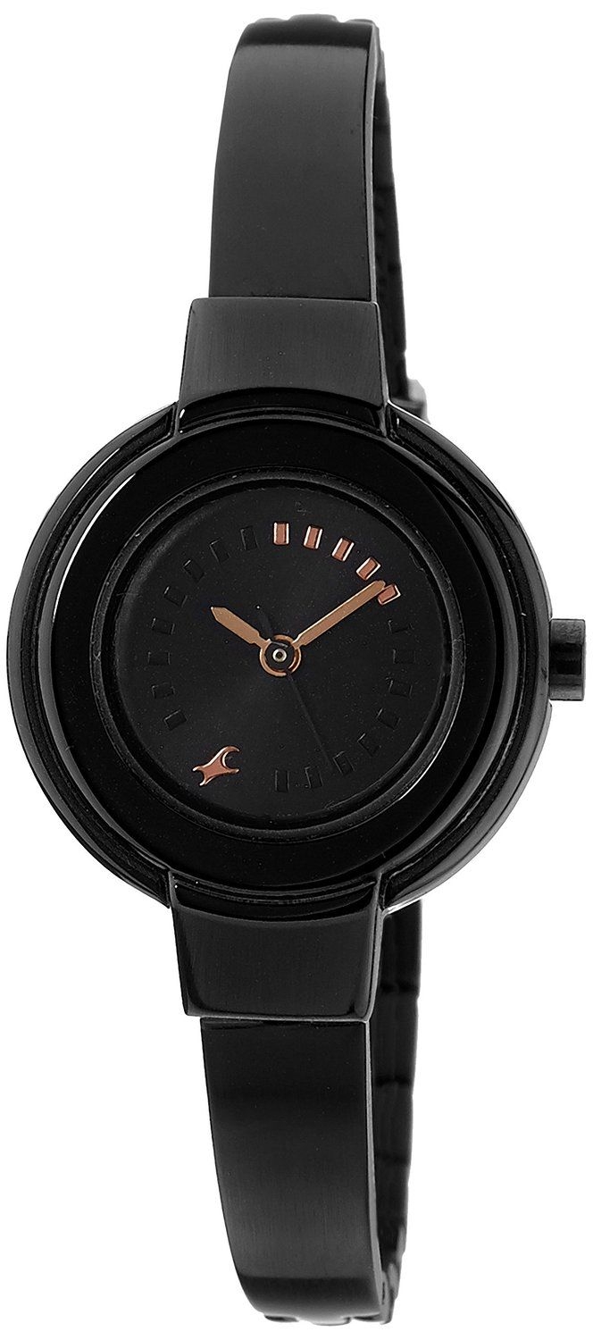 670x1500 Fastrack Black Dial Women's Analog Watch, Phone