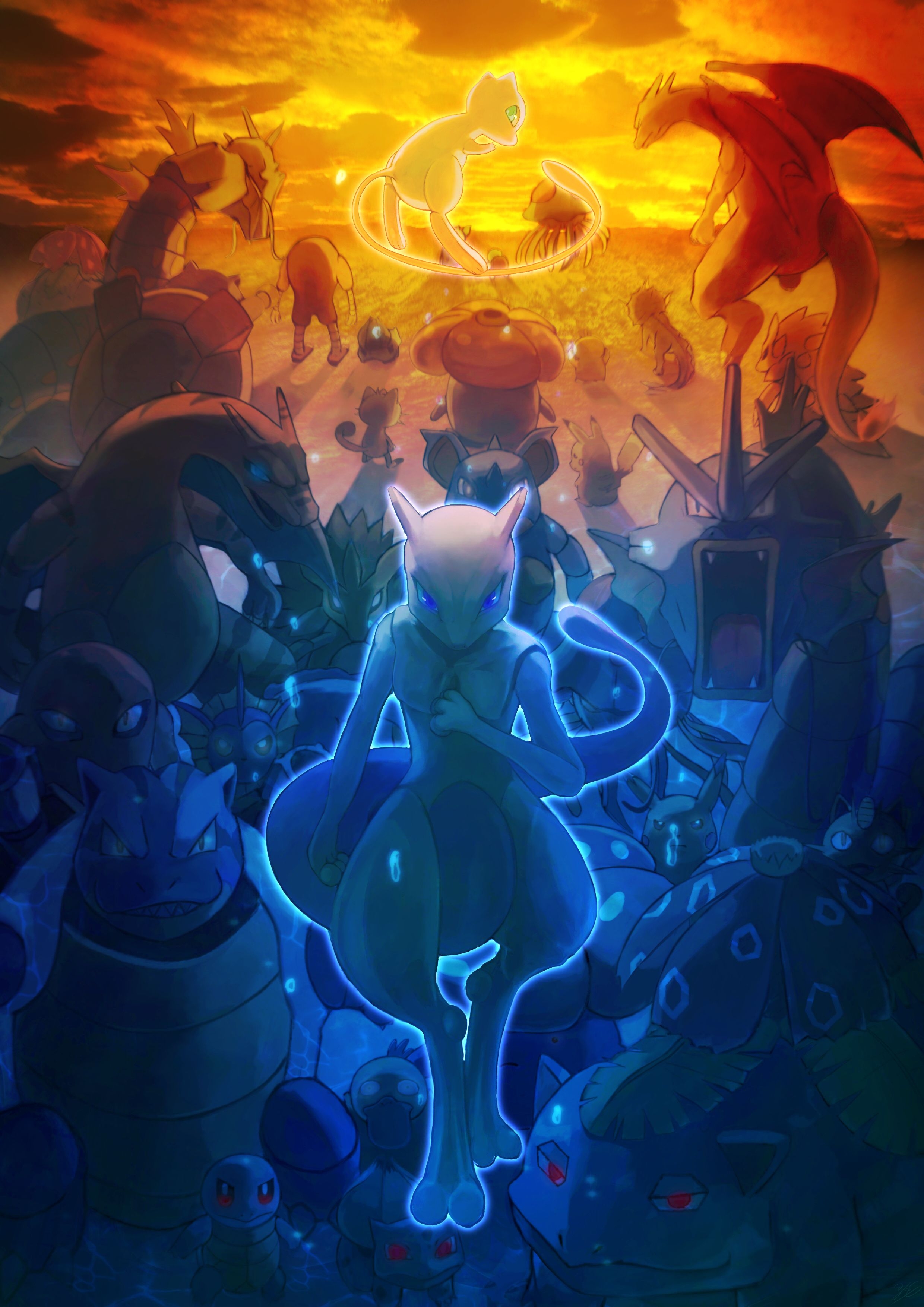 2480x3510 Pokemon Mewtwo Strikes Back Evolution, Phone