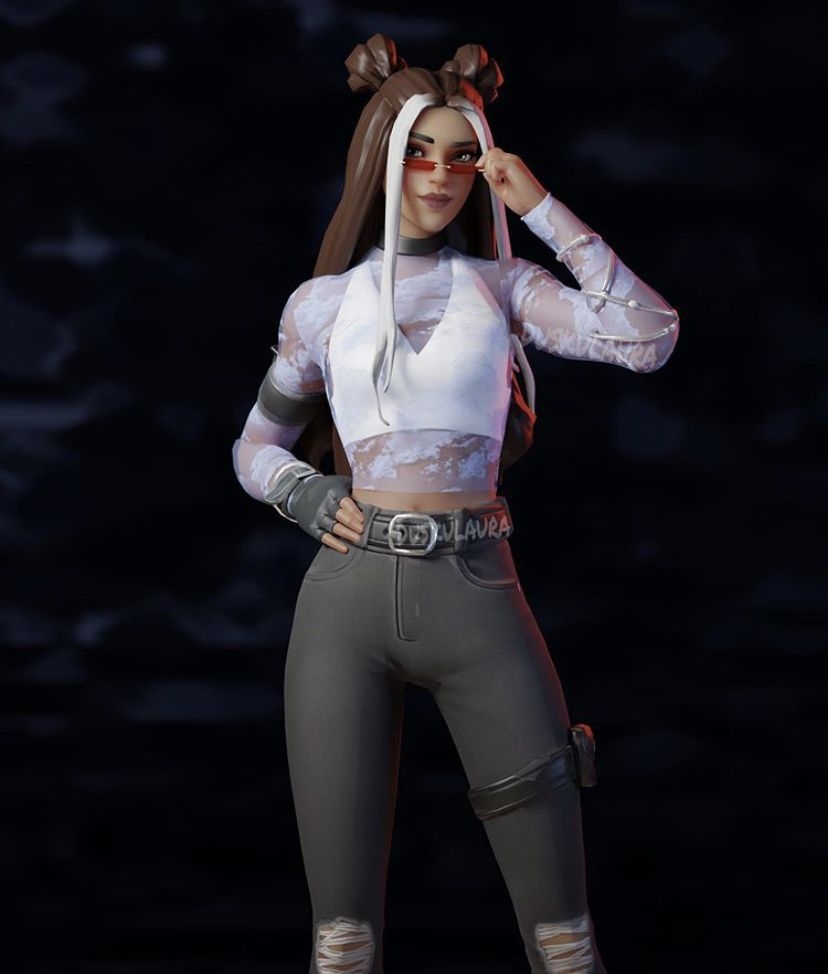 830x980 Fortnite girl, Phone