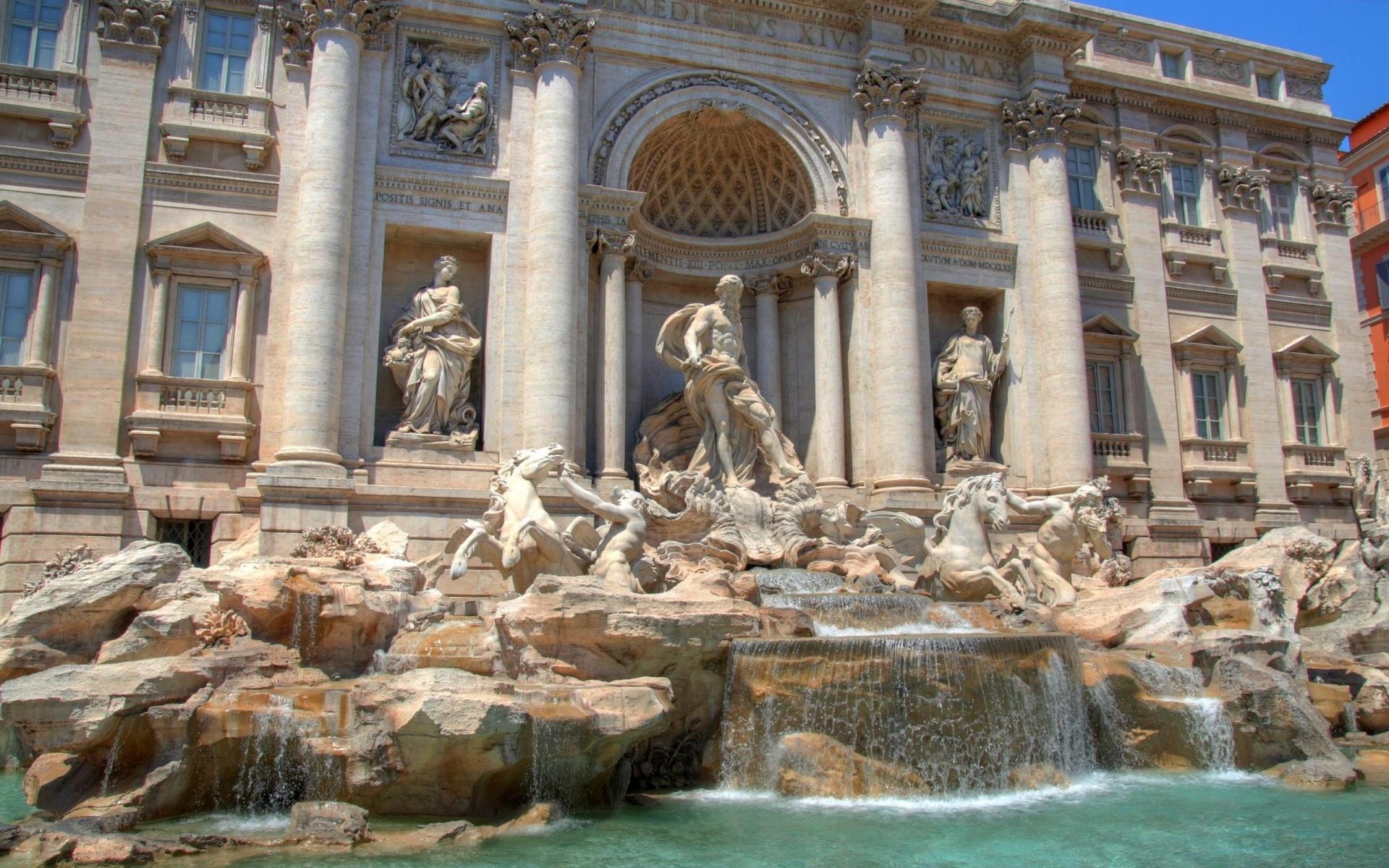 1920x1200 Modern Trevi Fountain Wallpaper, Desktop