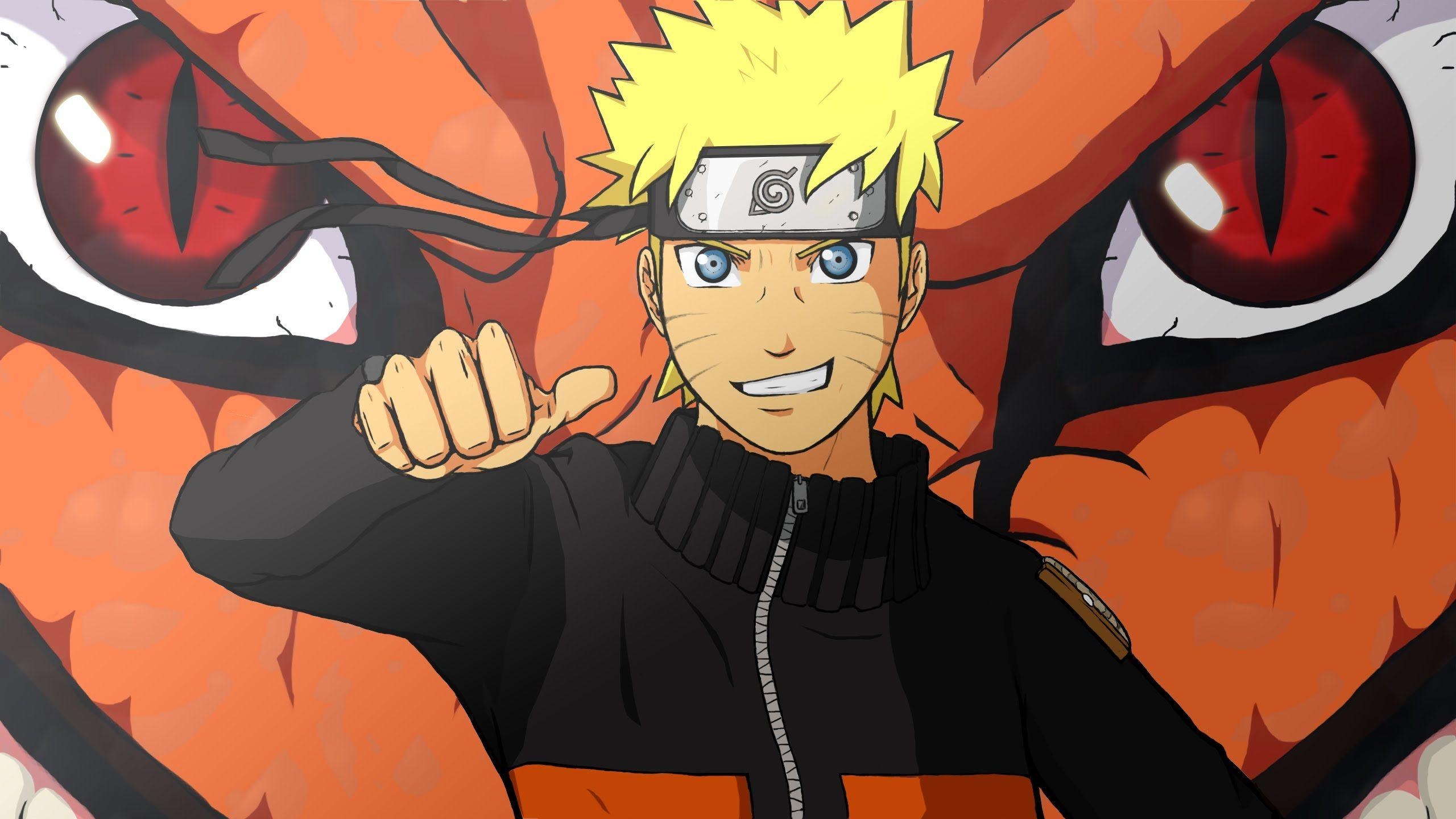 2560x1440 Jinchuriki's Bond, Naruto & Kurama, Desktop