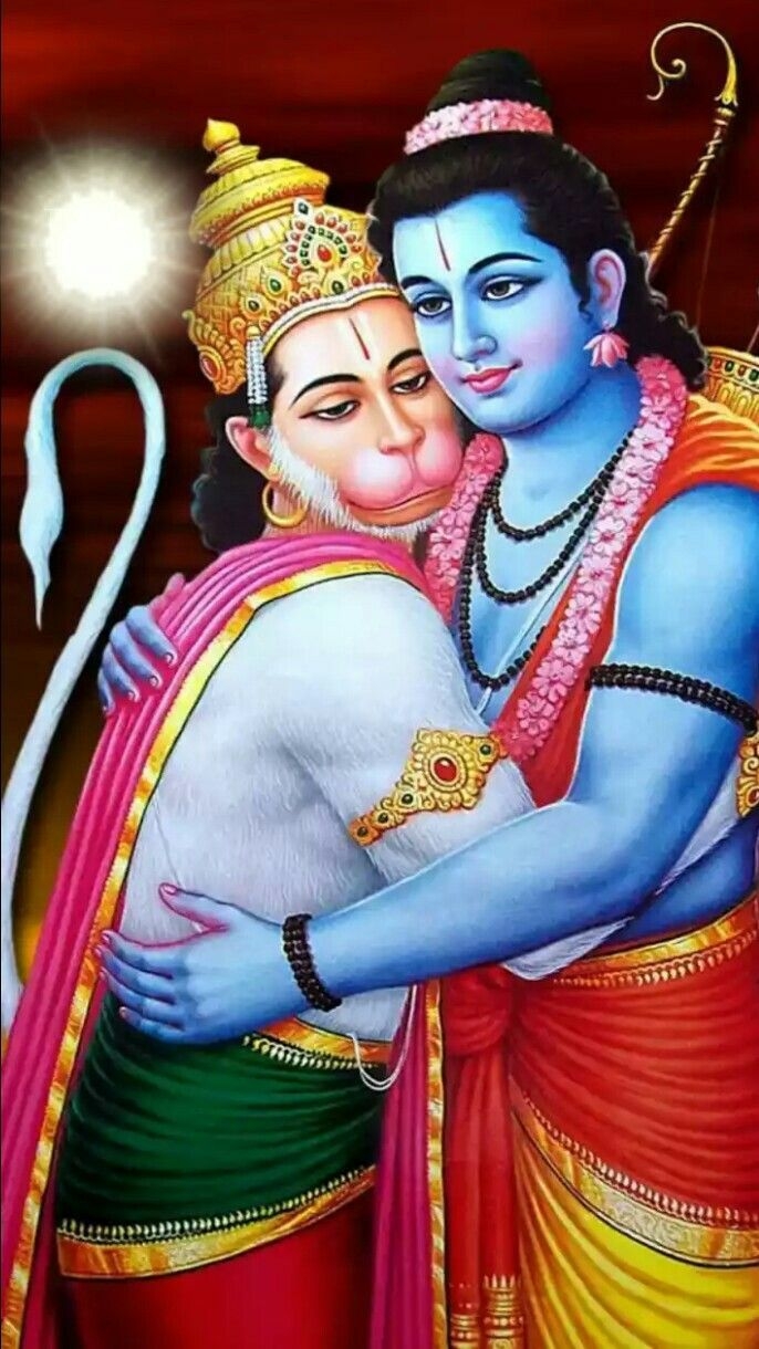 690x1220 Shri Ram. Hanuman photo, Shri hanuman, Lord krishna image, Phone