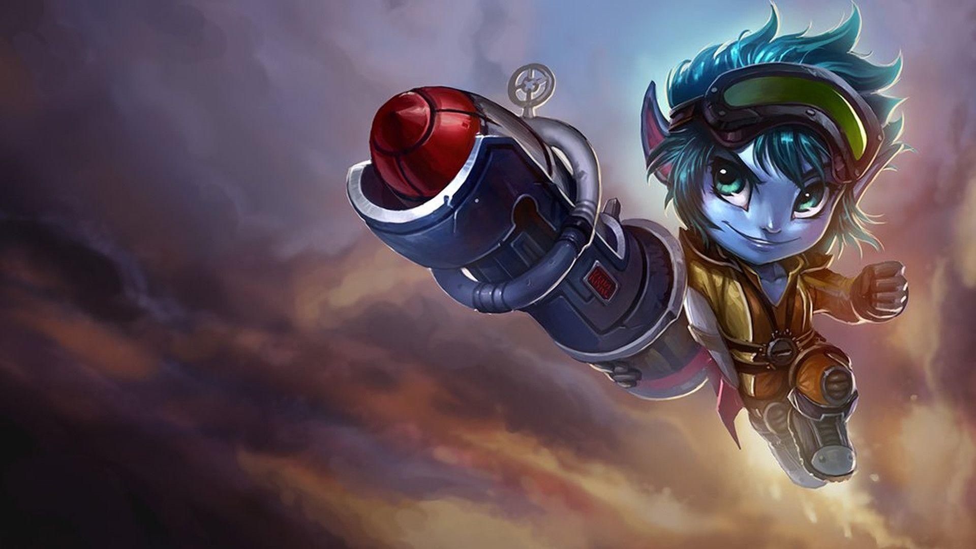 1920x1080 Rocketeer Tristana Wallpaper, Desktop