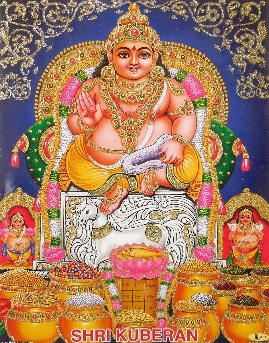 940x1200 Sri Kubera Poster. Hinduism, Indian gods, Hindu deities, Phone