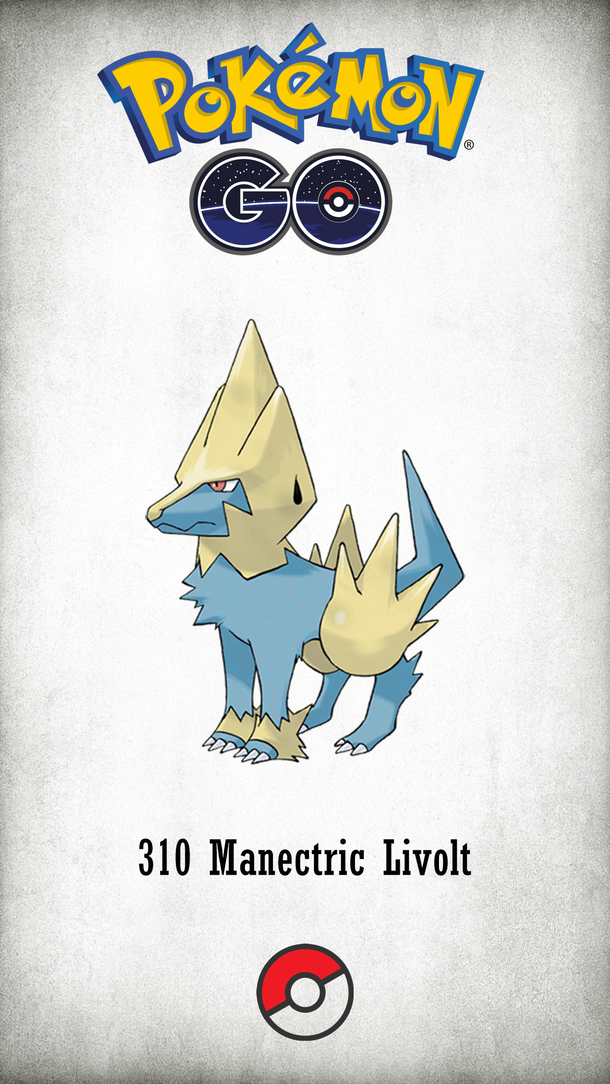 1250x2210 Character Manectric Livolt, Phone