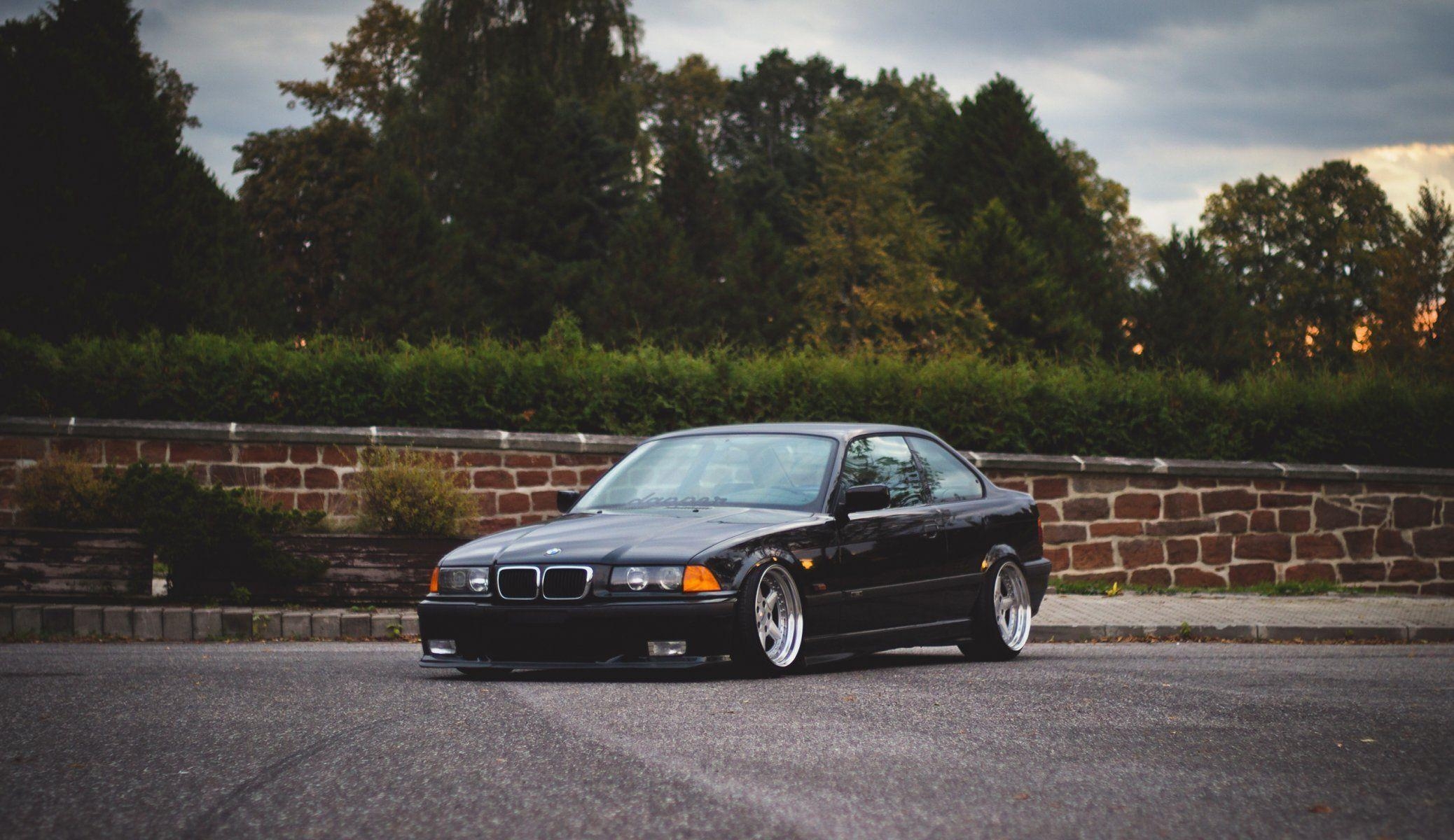 2080x1200 bmw m3 e36 black HD wallpaper, Desktop