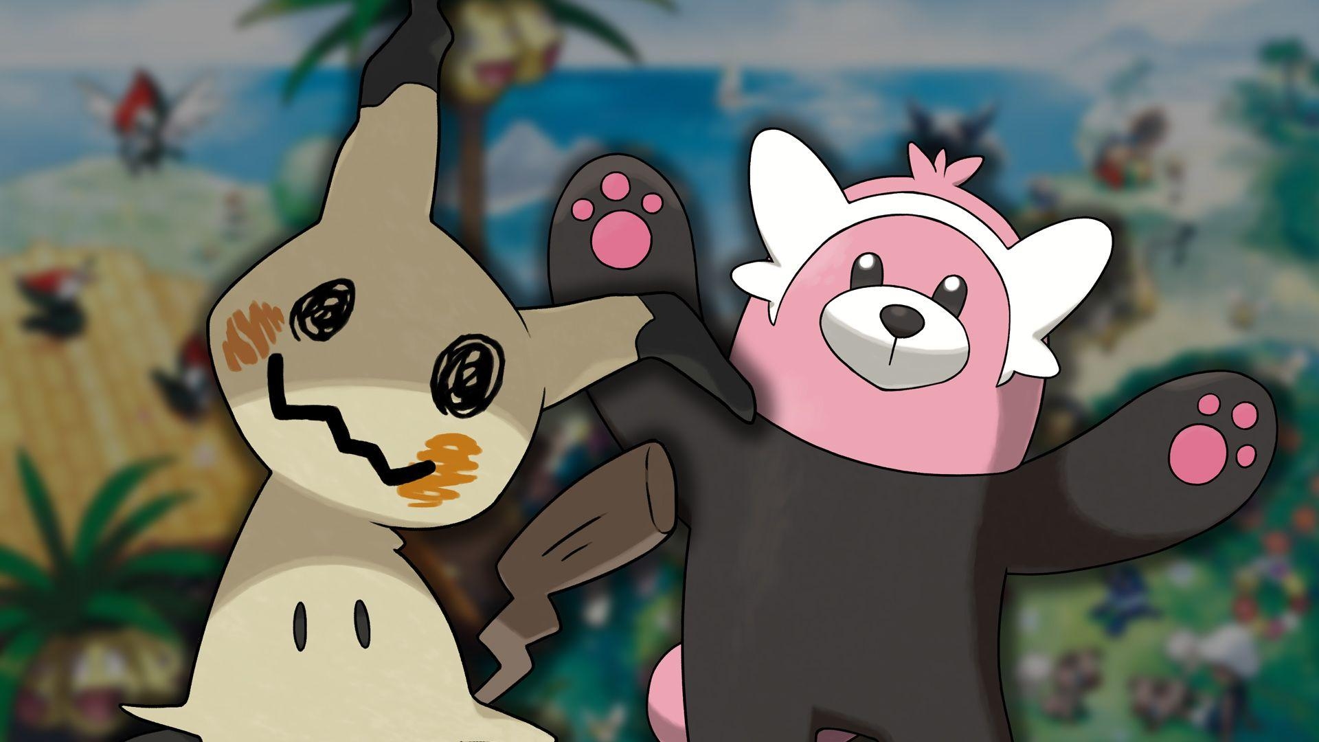 1920x1080 Banner Pokemon Sunmoon Mimikyu Bewear, Desktop