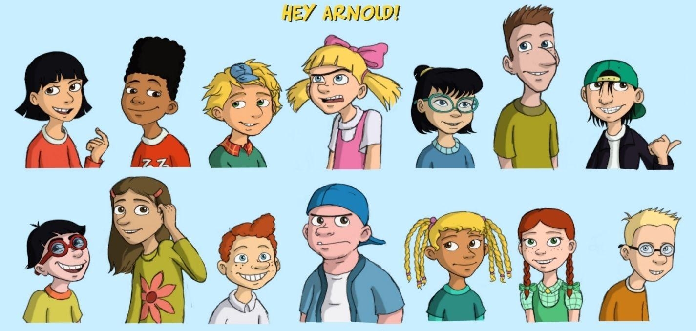 1430x680 Hey Arnold and Rugrats all Grown Up!!. eBaum's World, Dual Screen