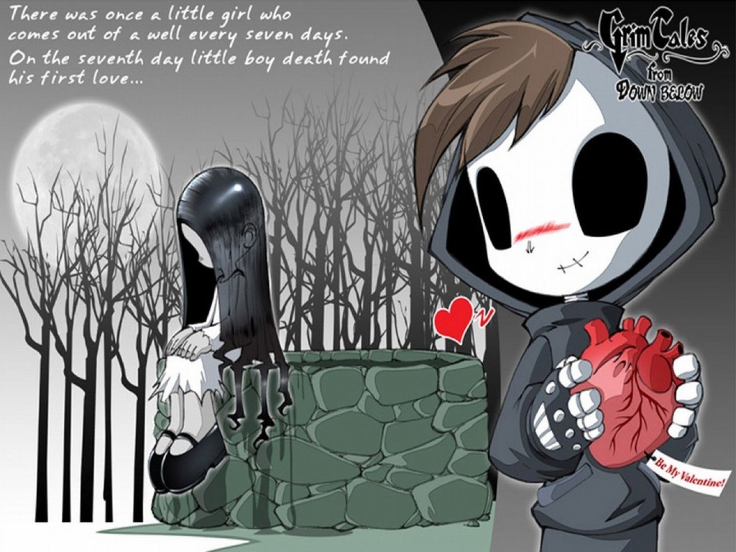 1440x1080 Cute Goth Wallpaper, Desktop