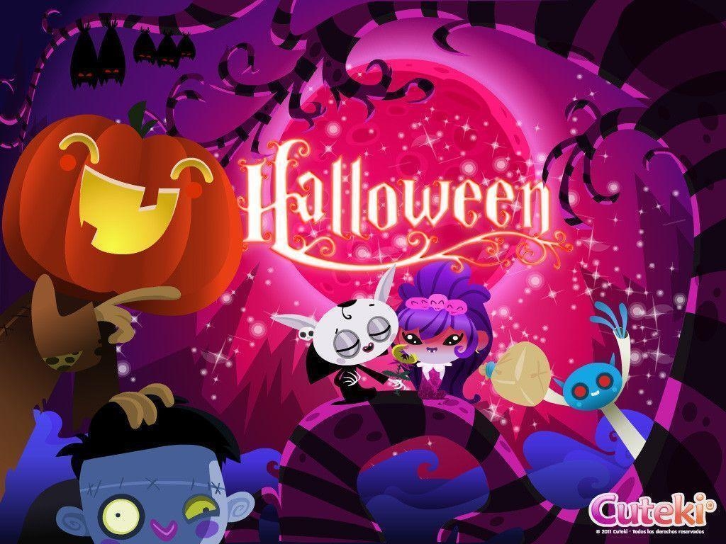 1030x770 Download Cuteki Halloween Cute Kawaii Wallpaper. HD, Desktop