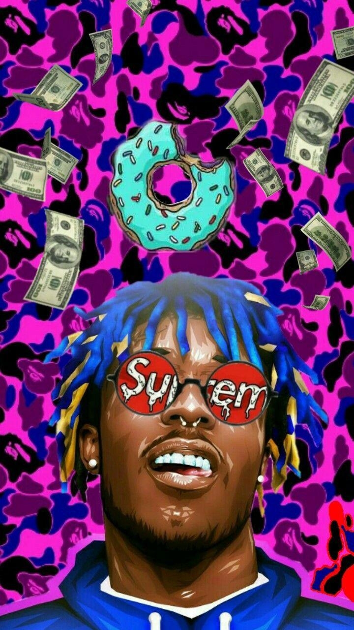 720x1280 Hype stuff, cartoon, and wallpaper. Ft. Supreme, Bape, off, Phone