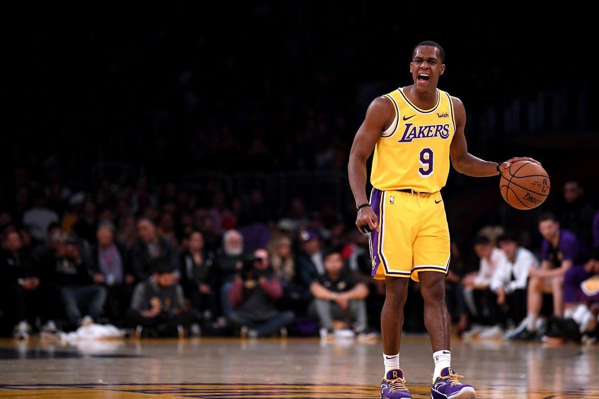 1200x800 Rajon Rondo felt 'fine' in return, and the Lakers were thrilled to, Desktop