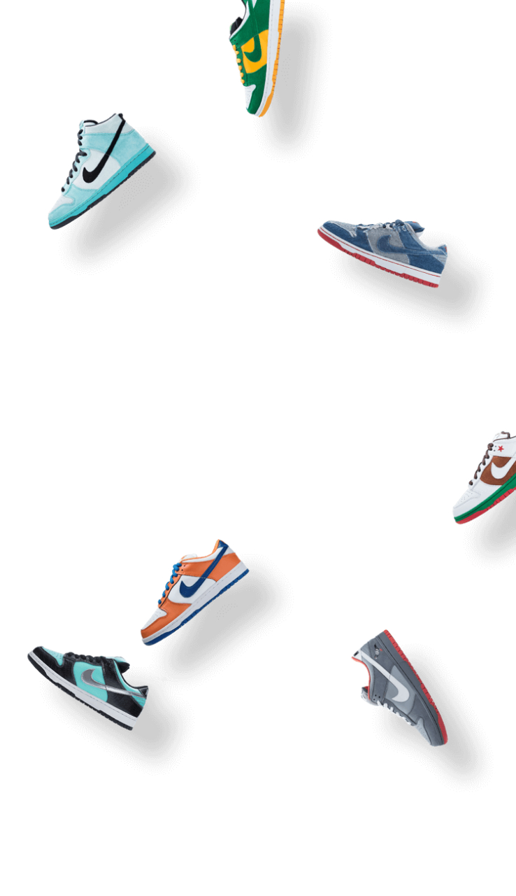 740x1280 Years of Nike SB Dunk. Nike.com, Phone