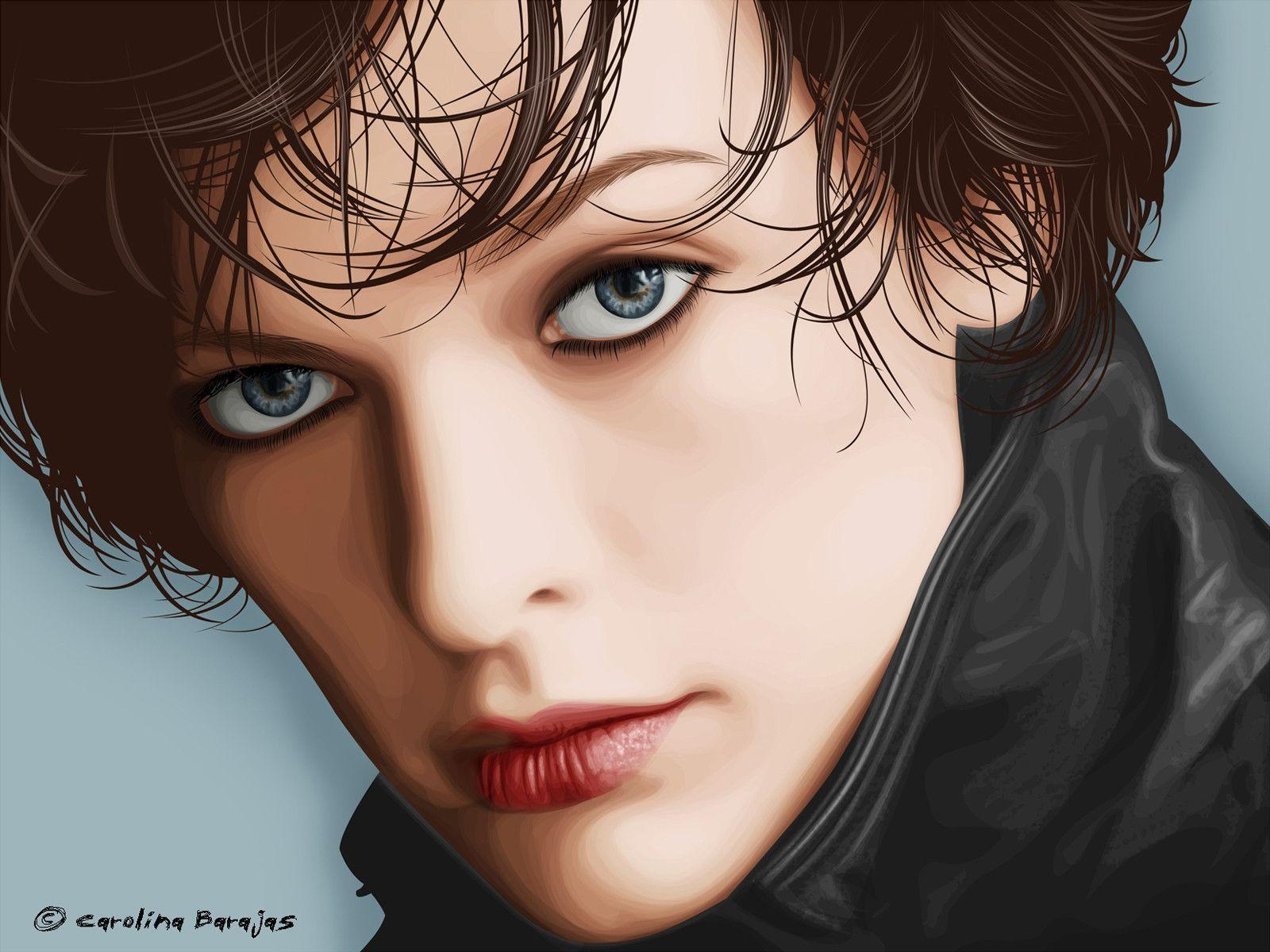 1600x1200 Milla Jovovich HD Wallpaper, Desktop